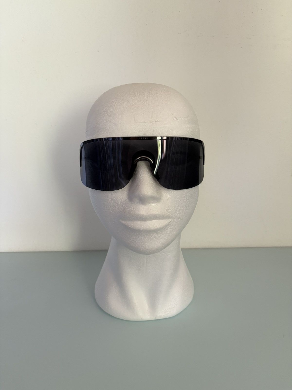 Gucci Gucci by Tom Ford 2001 "Aaliyah" oversize mask sunglasses Size ONE SIZE - 17 Thumbnail