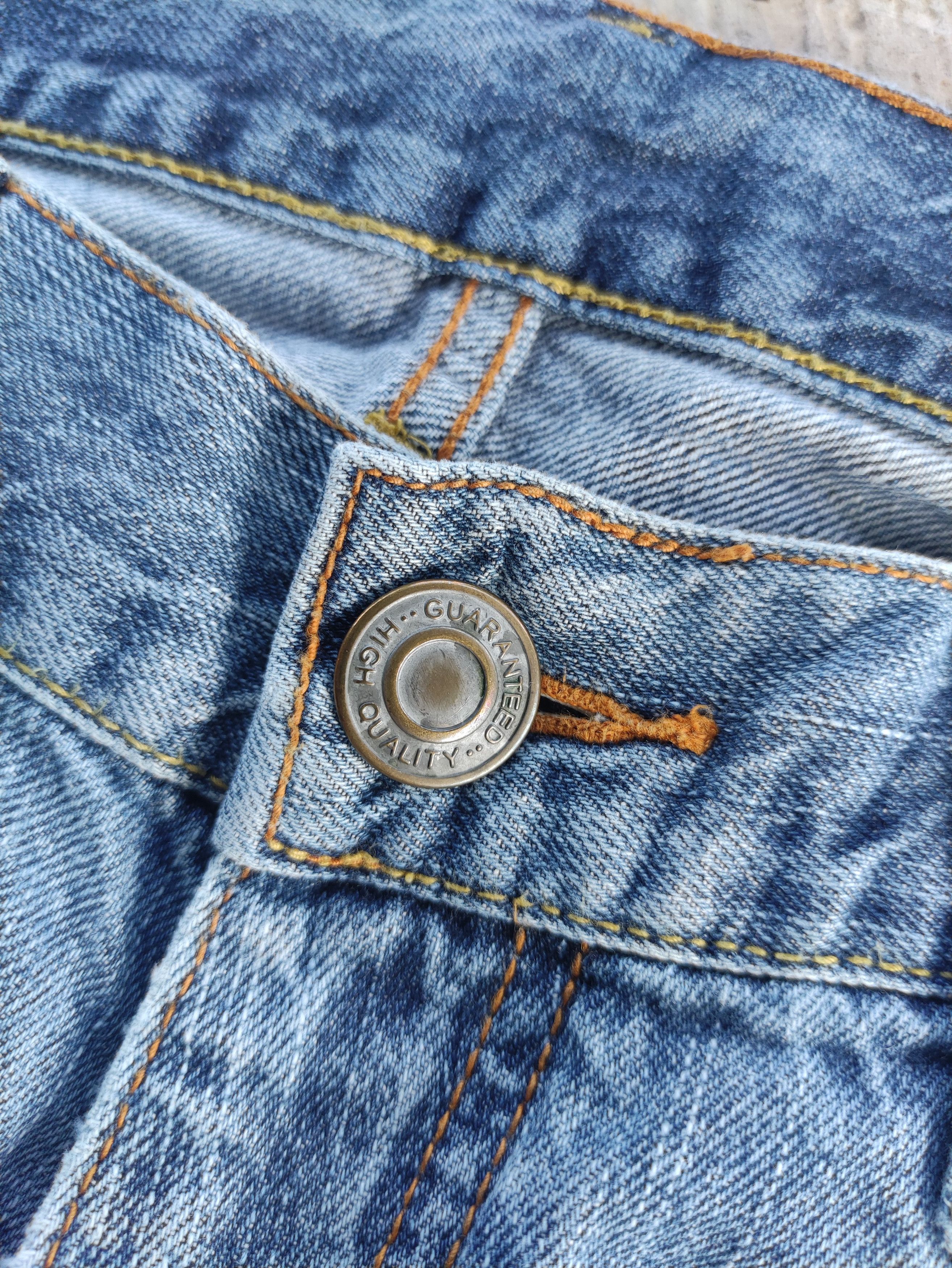 Japanese Brand Vintage Japanese Jean Distressed faded Denim Size US 33 - 5 Thumbnail
