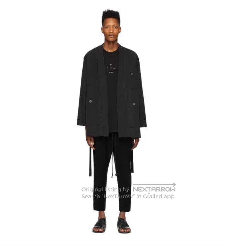 Song For The Mute Song For The Mute Black Taoist robe jacket Size US S / EU 44-46 / 1 - 1 Thumbnail