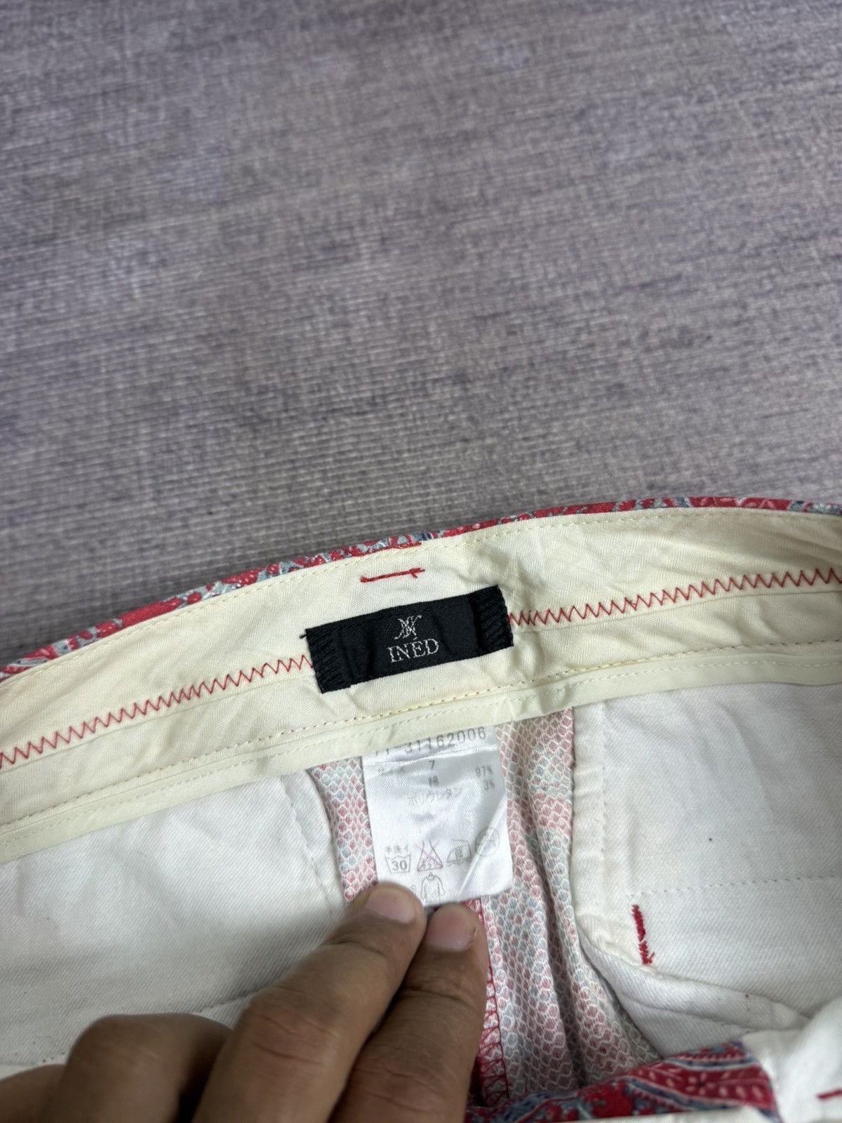 Yohji Yamamoto INED BY YOHJI YAMAMOTO PANTS Size 28" / US 6 / IT 42 - 5 Thumbnail