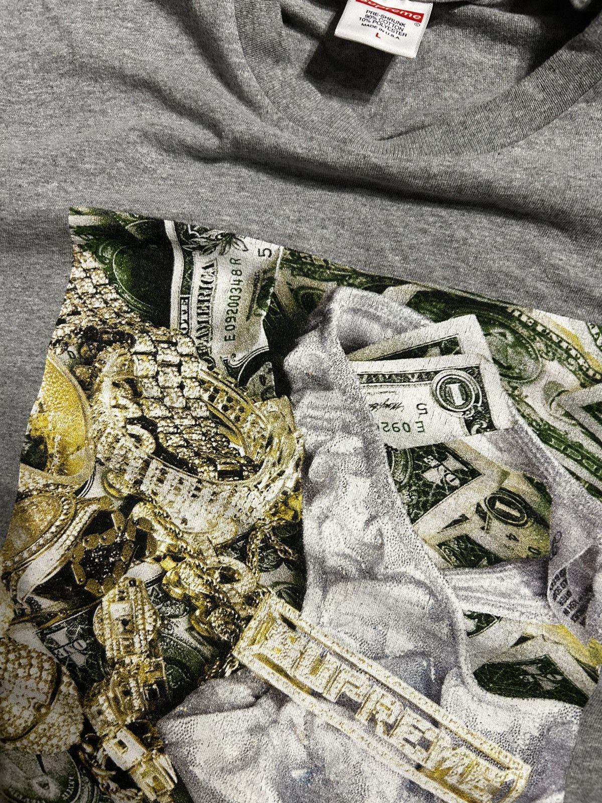 Supreme Supreme SS20 Bling Tee Size US L / EU 52-54 / 3 - 2 Thumbnail