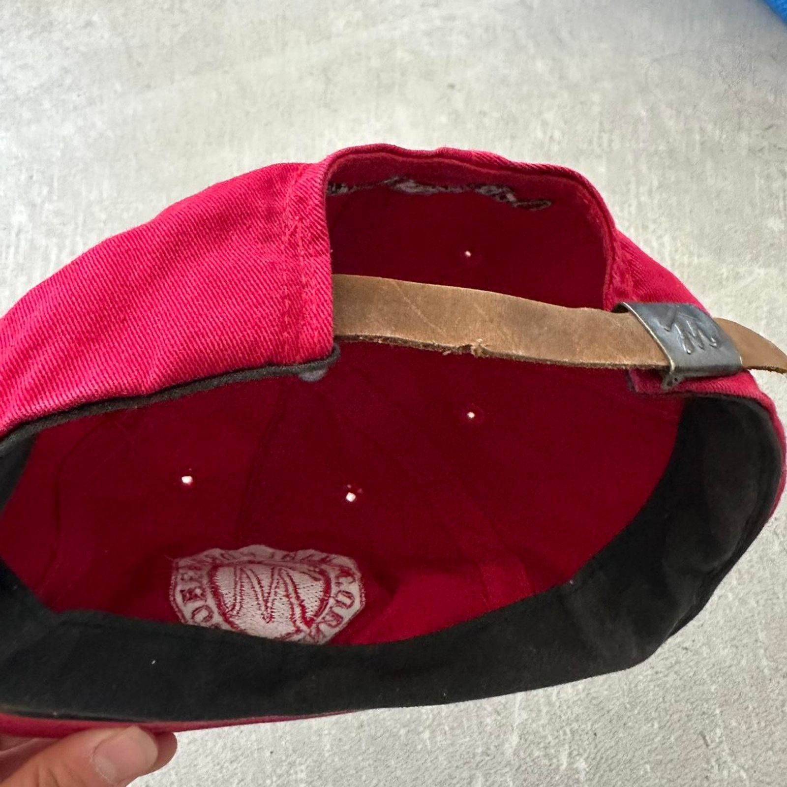 Marlboro Vintage Marlboro Strapback Red Embroidered Logo Hat Size ONE SIZE - 5 Thumbnail
