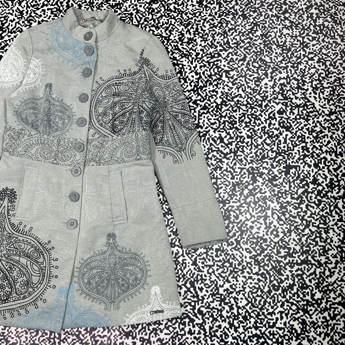 Desigual Vintage Y2K Desigual Boho Retro Japanese Style Coat Jacket Size M / US 6-8 / IT 42-44 - 6 Thumbnail