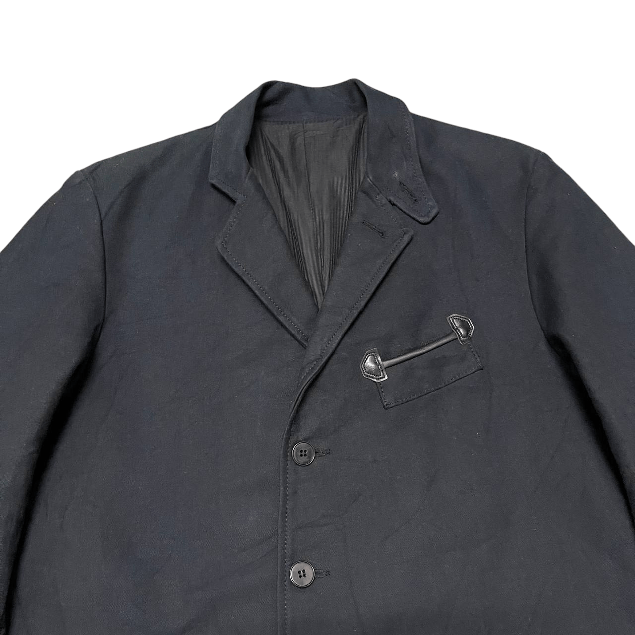 Heinrich Dinkelacker Vintage Heinrich August Bartels Chore Coat Jacket Size US M / EU 48-50 / 2 - 2 Thumbnail
