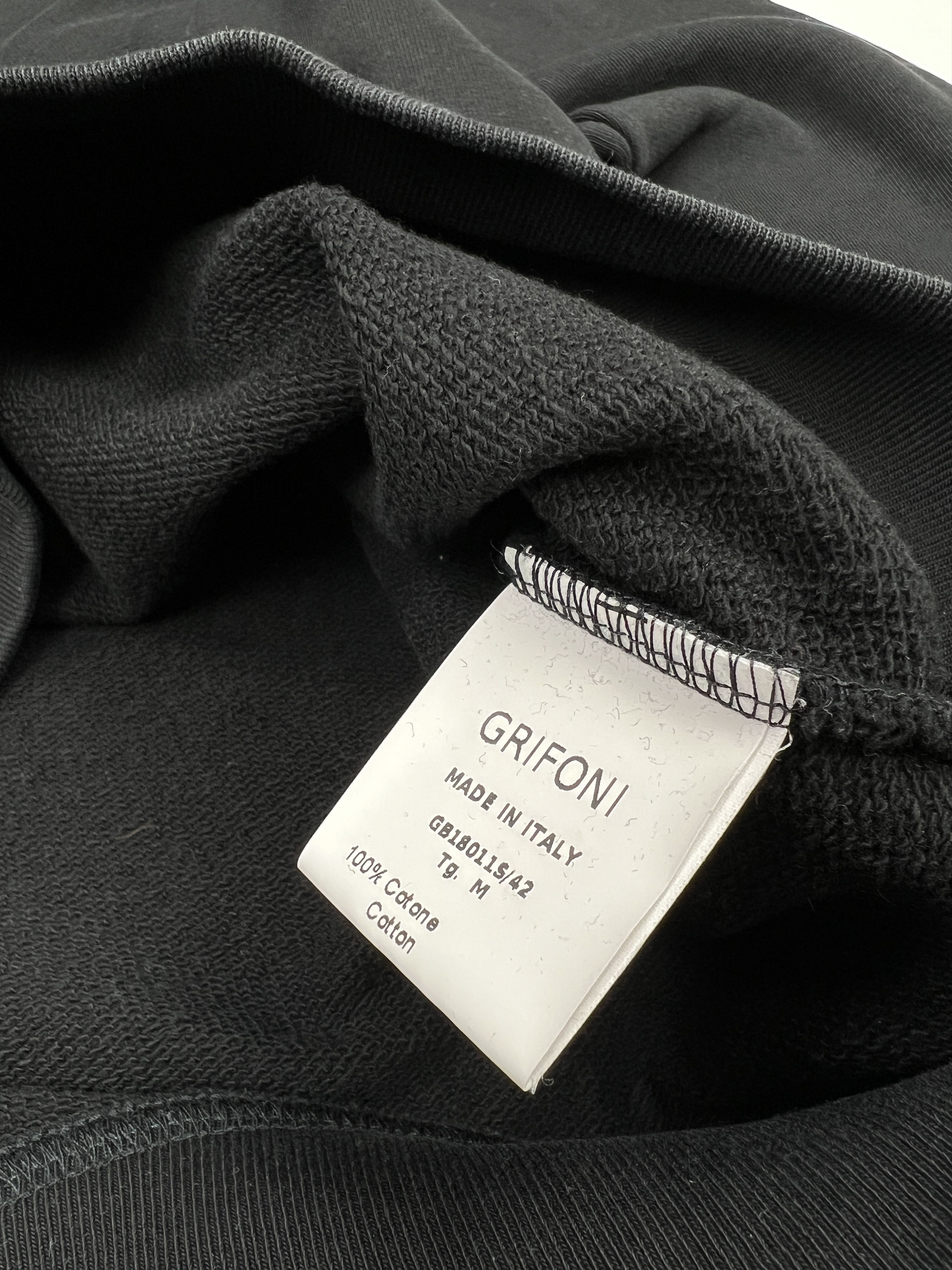 Grifoni Mauro Grifoni "Visitor" Graphic Crewneck Jumper Sweatshirt Size US M / EU 48-50 / 2 - 11 Thumbnail