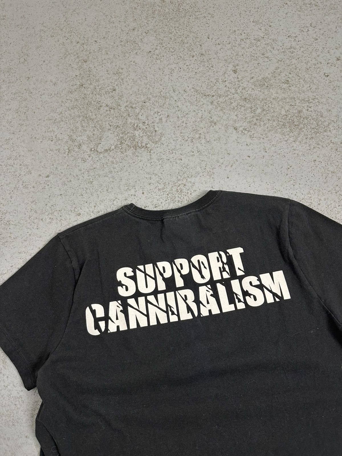 Band Tees Parental Advisory Brutal Death Metal Support Cannibalism Size M / US 6-8 / IT 42-44 - 14 Thumbnail