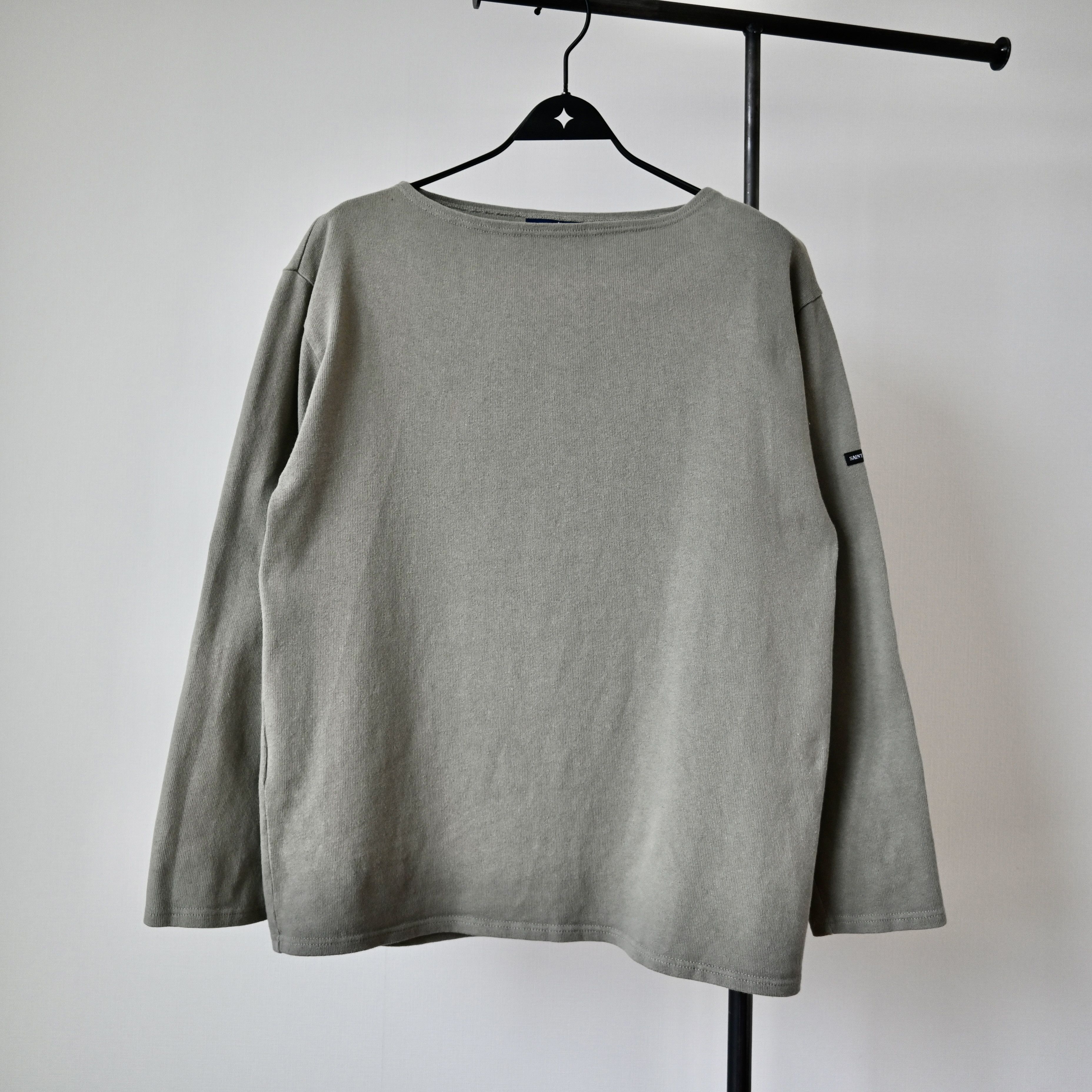 Saint James SAINT JAMES "OUESSON" heavyweight solid breton shirt, 4/M Size US M / EU 48-50 / 2 - 2 Thumbnail