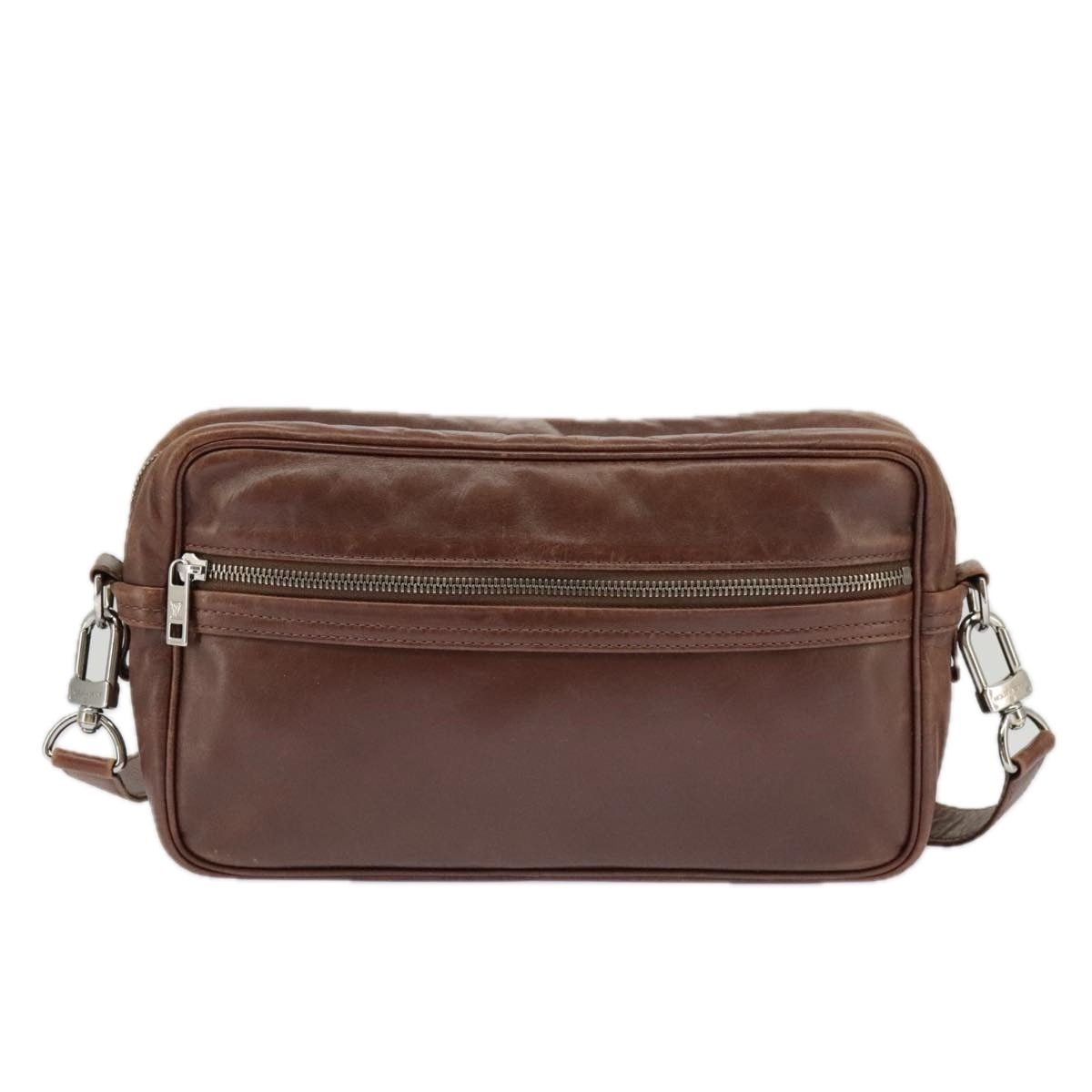 Louis Vuitton LOUIS VUITTON Defeel Shoulder Bag Suede Leather Brown M92357 Size ONE SIZE - 2 Thumbnail