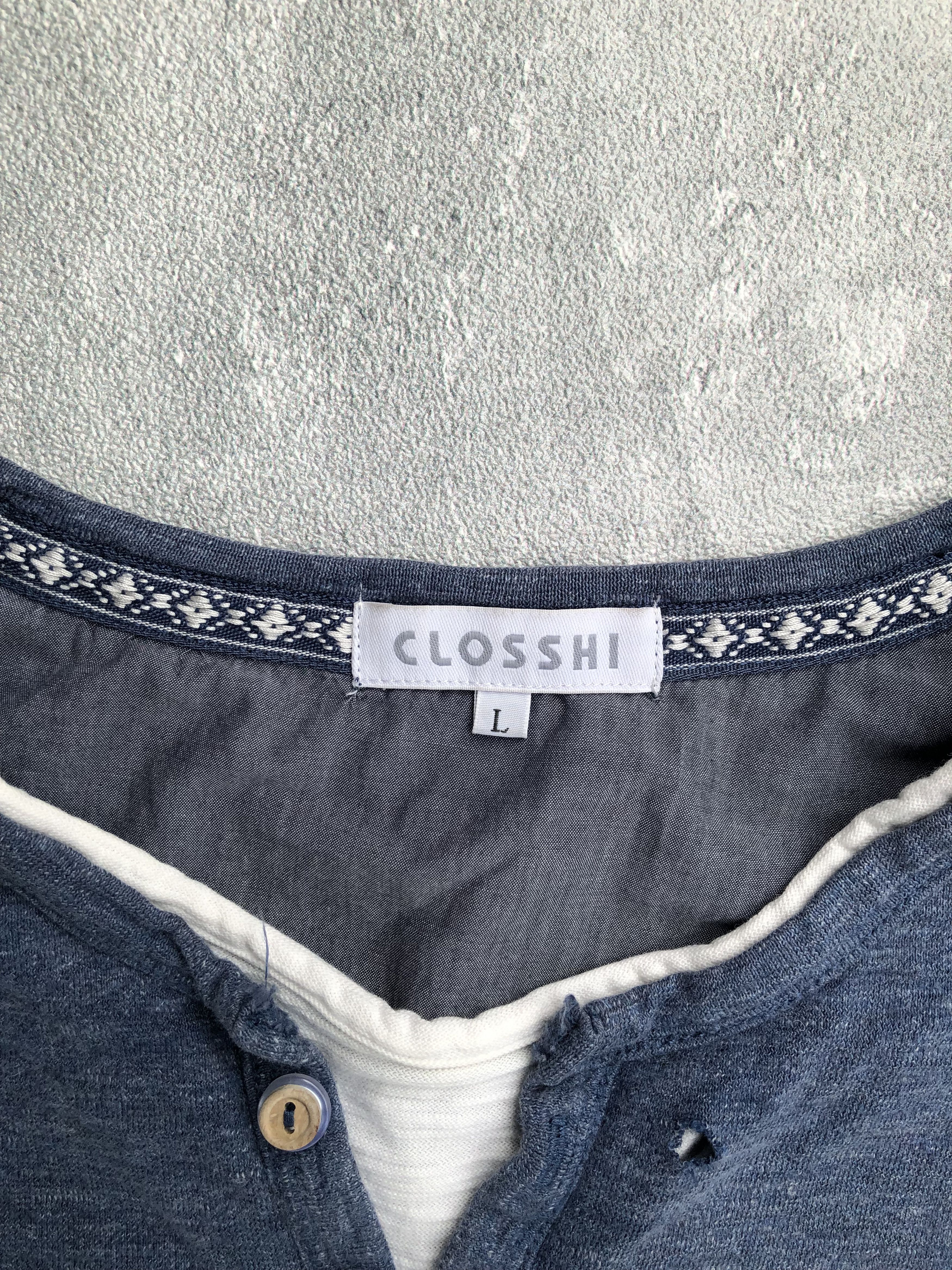 Japanese Brand Closshi Double Layer Sick Distressed Japanese Destroyed Size US L / EU 52-54 / 3 - 2 Thumbnail