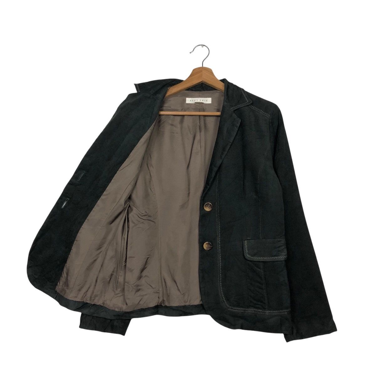 Japanese Brand 📌Vintage Chore Cropped Jacket Sept Fois Issey Miyake Size US M / EU 48-50 / 2 - 12 Thumbnail