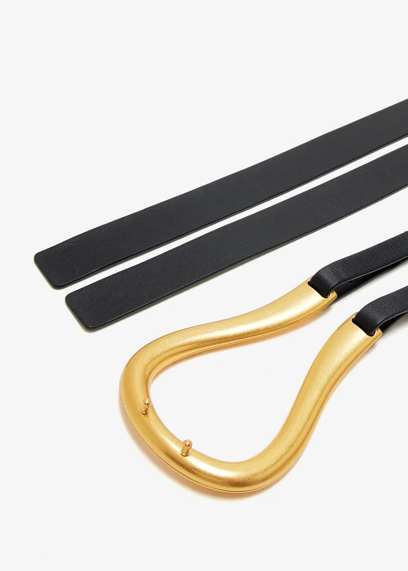Bottega Veneta o1y0725 Size : M / Belt in Black Size ONE SIZE - 4 Thumbnail