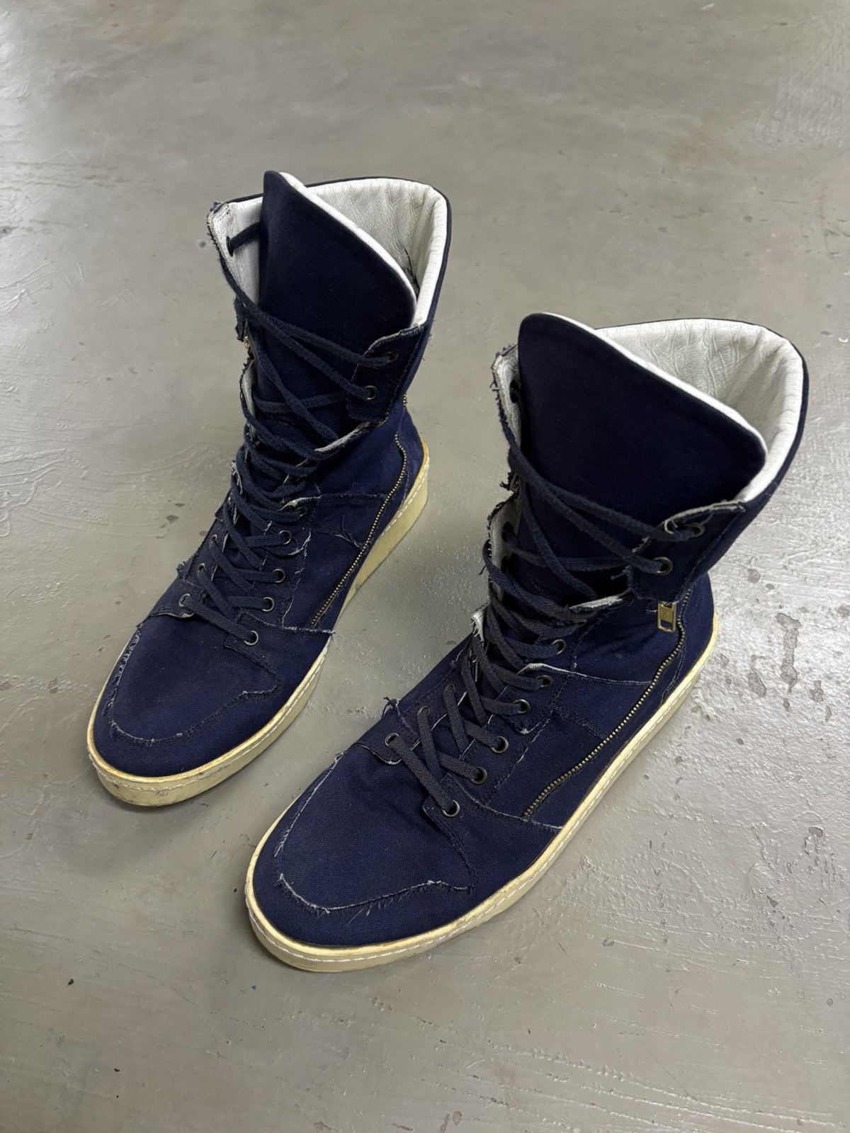 KMRii KMRii GOA LGB cyberpunk rick owen designer high top Size US 11 / EU 44 - 5 Thumbnail