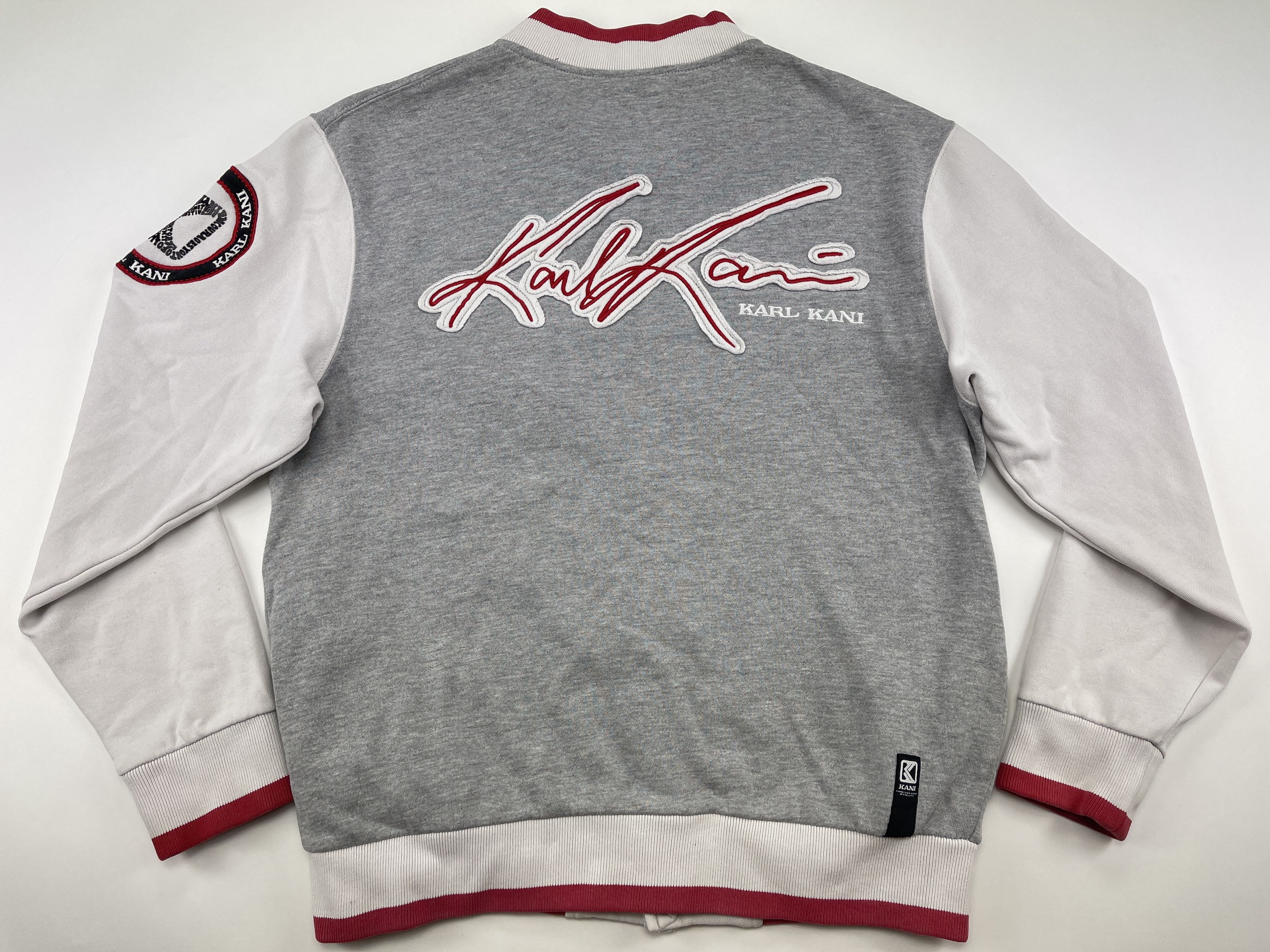 Karl Kani KARL KANI sweatshirt, gray, vintage Kani, 90s hip-hop size M Size US M / EU 48-50 / 2 - 3 Thumbnail