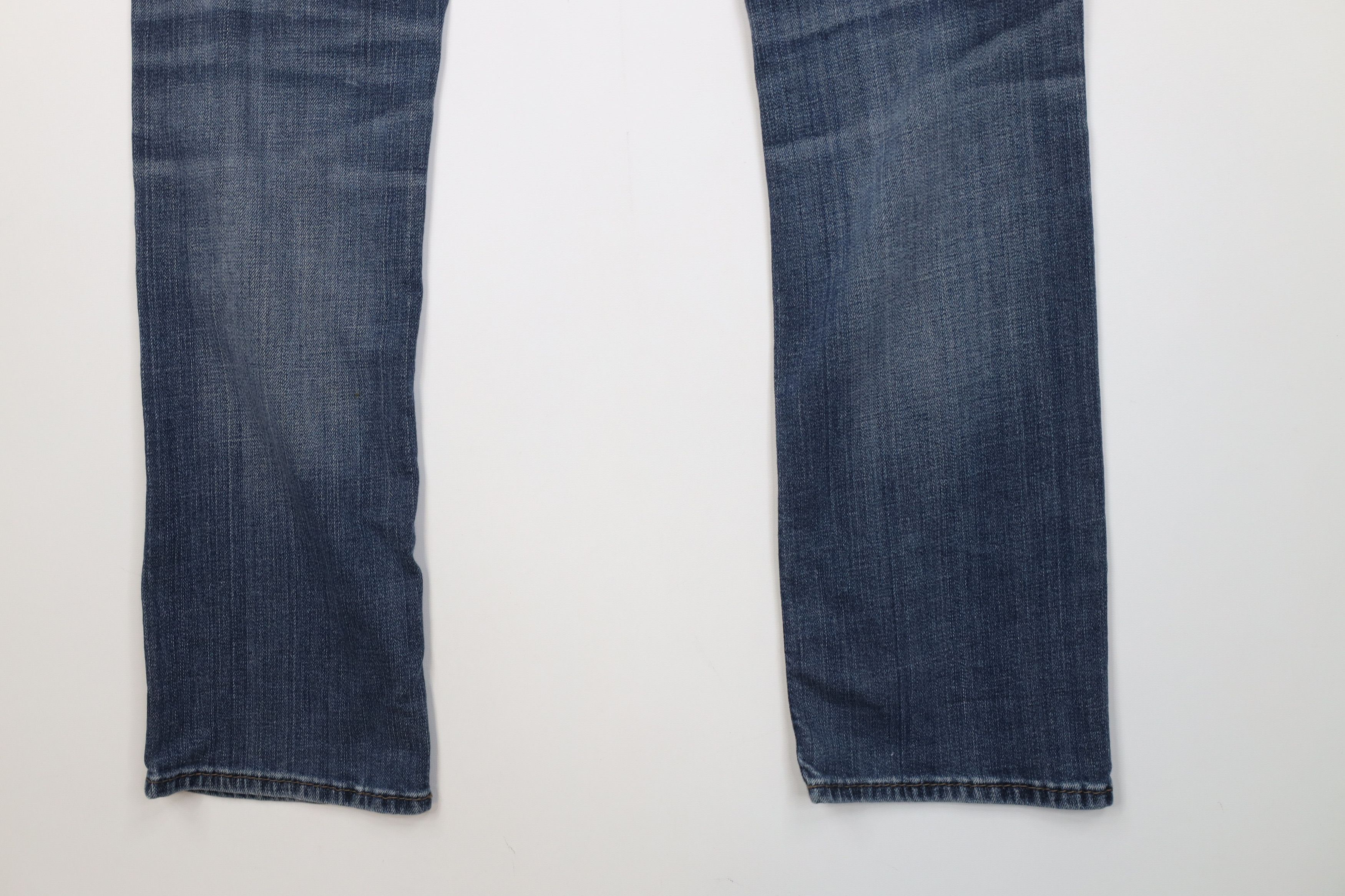 Vintage Buckle BKE Thick Stitch Jake Straight Leg Denim Jeans Blue Size US 33 - 11 Thumbnail