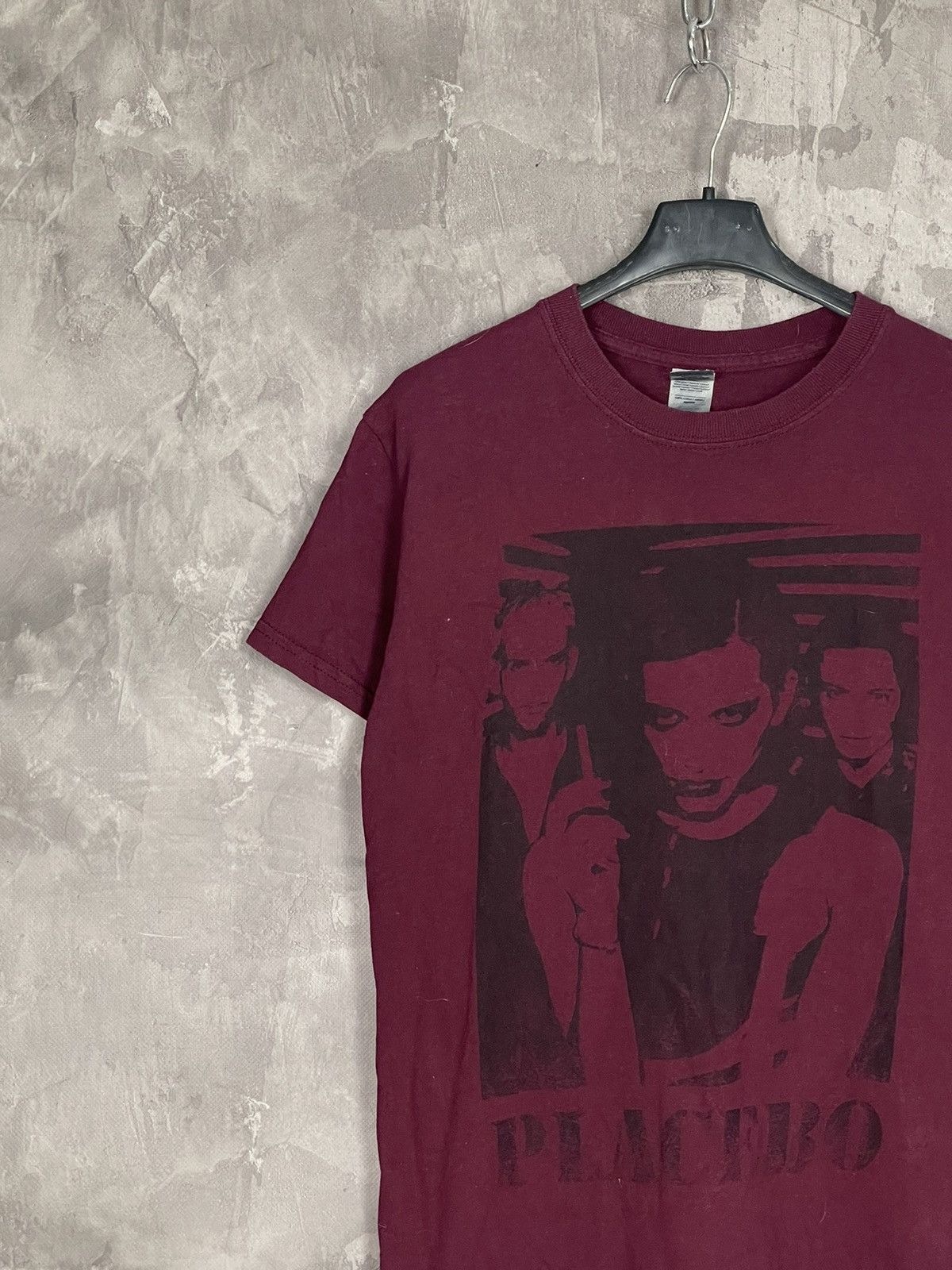 Band Tees × Vintage Placebo Vintage 90s Vintage Face Logo T shirt Size US S / EU 44-46 / 1 - 3 Thumbnail