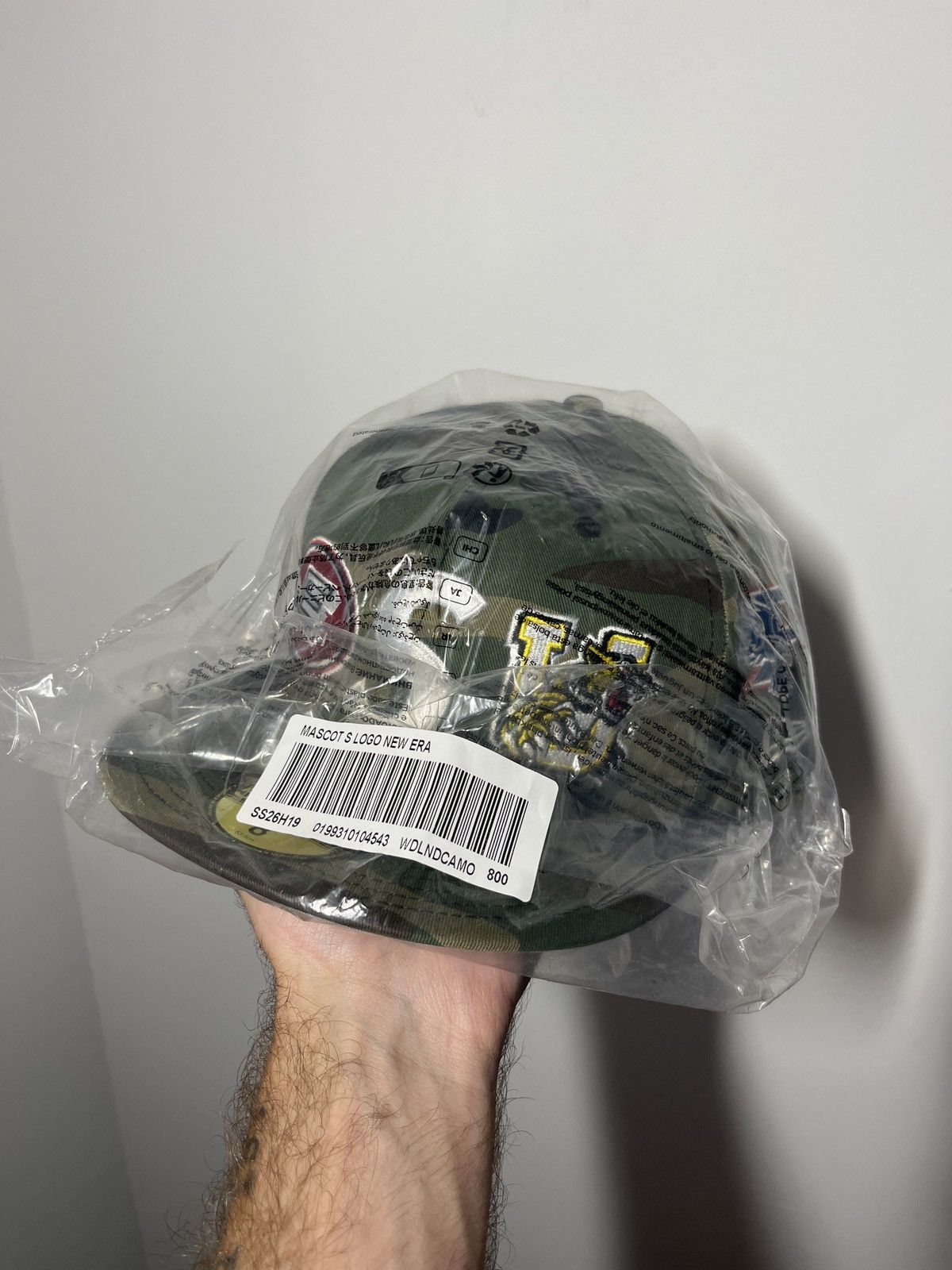 Supreme New Era Mascots Multi S Logo Fitted Hat 8 New