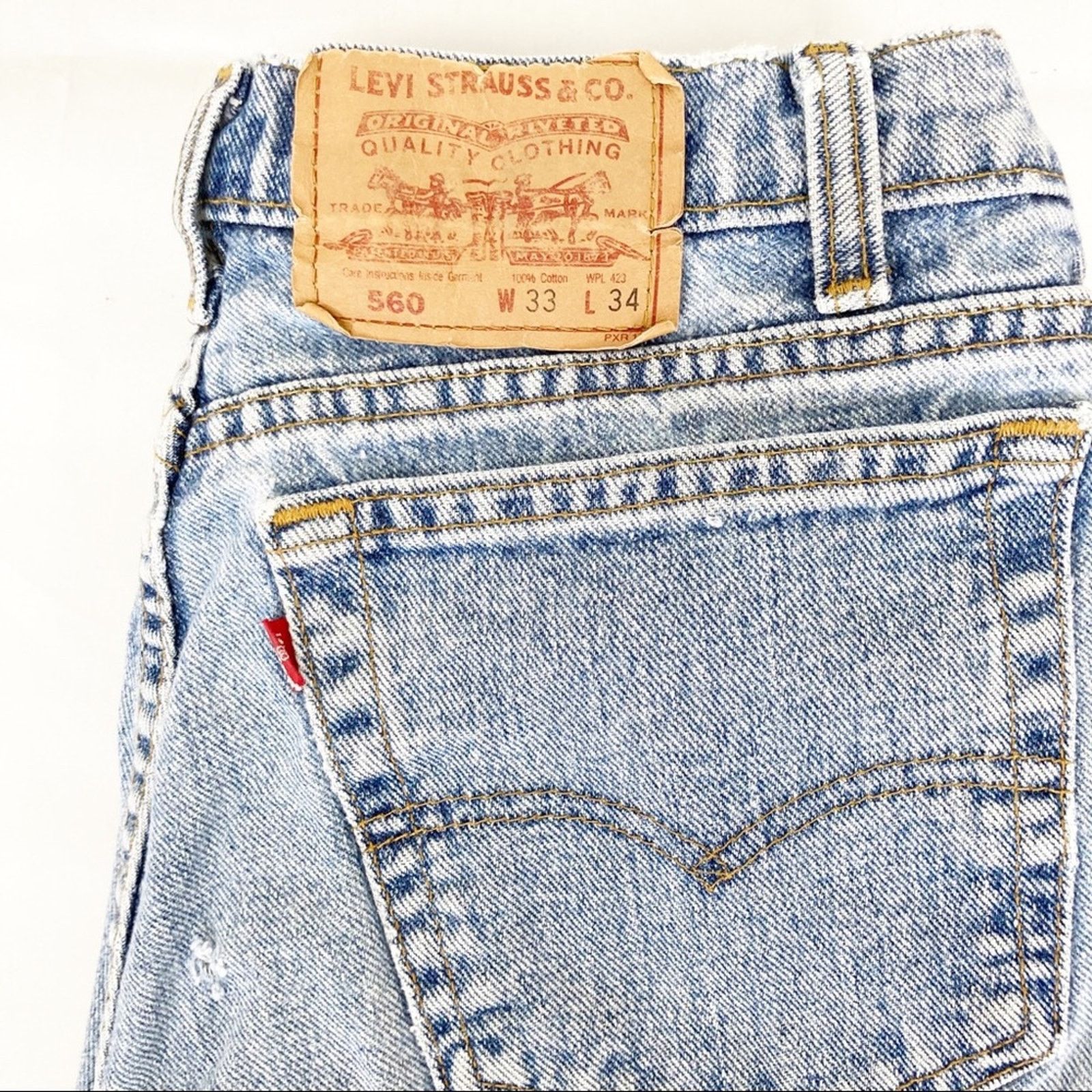 Levi's Vintage Levi’s 560 High Waisted Mom Jeans Size 30" / US 8 / IT 44 - 2 Thumbnail