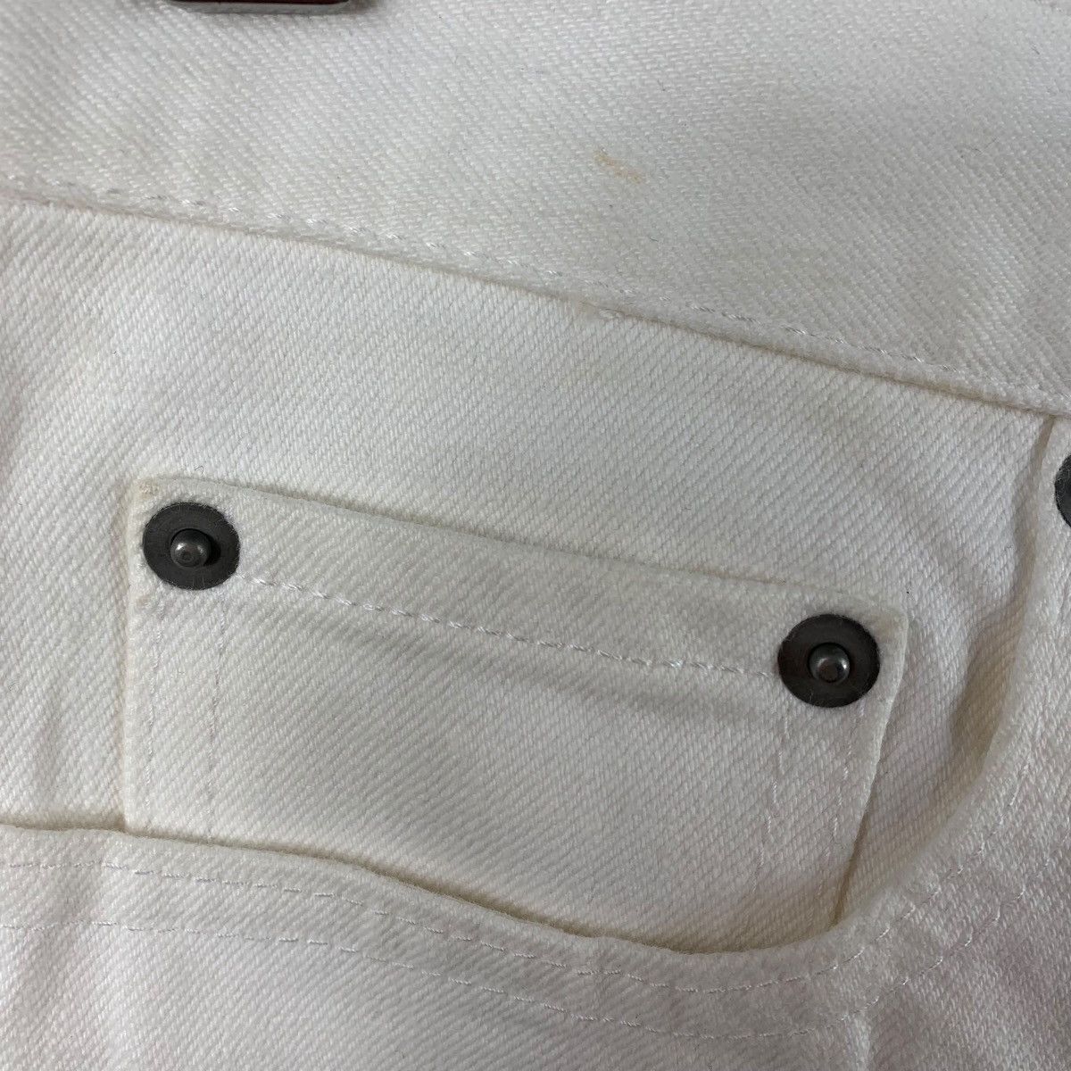 JW Anderson × Japanese Brand UNIQLO X JW ANDERSON Straight cut white coloured jeans pants Size US 30 / EU 46 - 8 Thumbnail