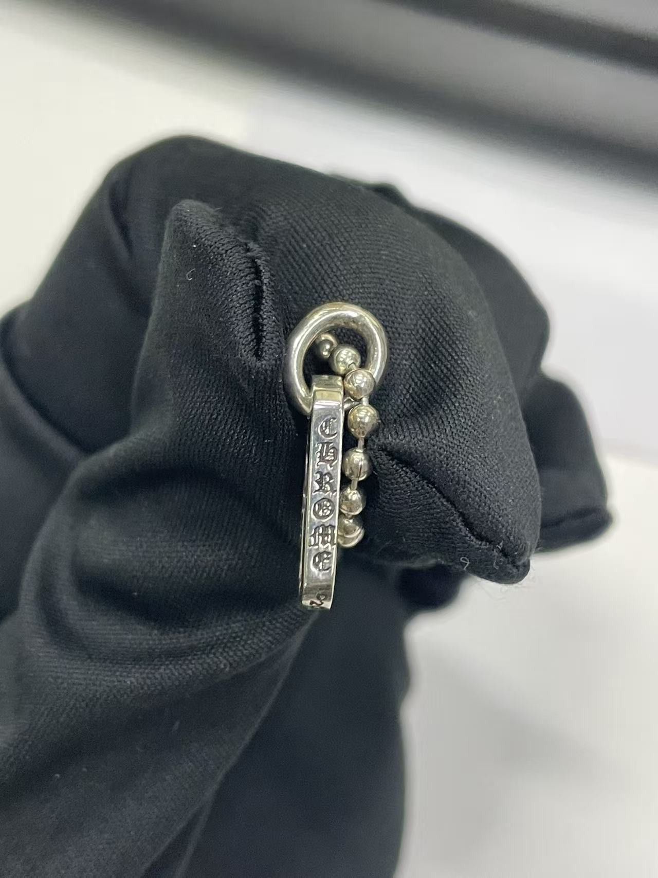 Chrome Hearts Chrome Hearts Silver Cross Dog Tag Necklace 75cm Size ONE SIZE - 8 Thumbnail