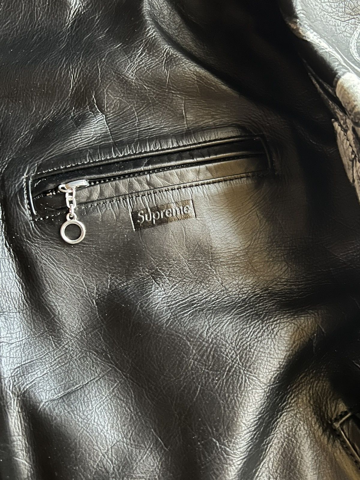 Supreme × Yohji Yamamoto Supreme Y's by Yohji Yamamoto Leather Jacket Size US M / EU 48-50 / 2 - 4 Thumbnail