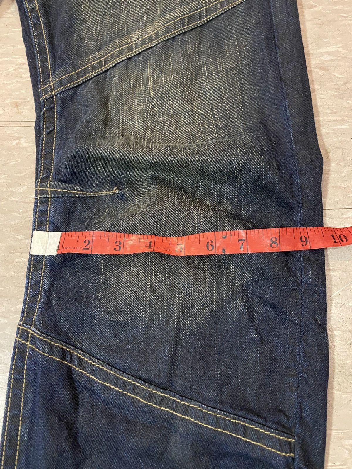 If Six Was Nine Tough jeansmith with leather belt Size US 34 / EU 50 - 15 Thumbnail