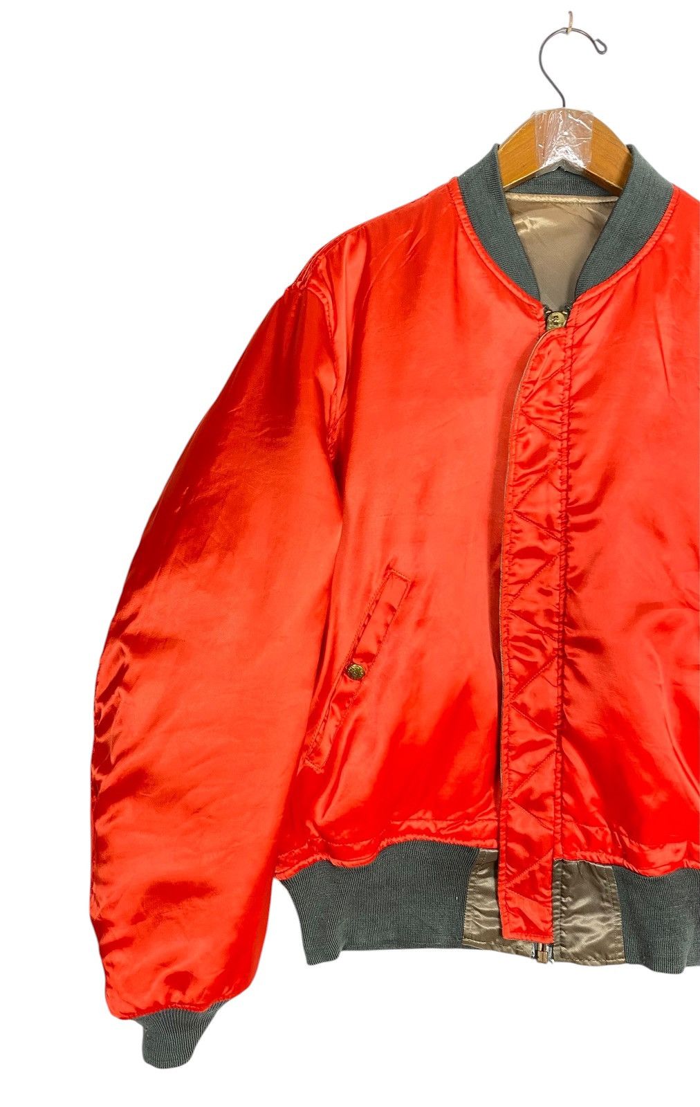 Vintage Vintage Branded Garments MA-1 Reversible Bomber Jacket Usa Size US L / EU 52-54 / 3 - 9 Thumbnail