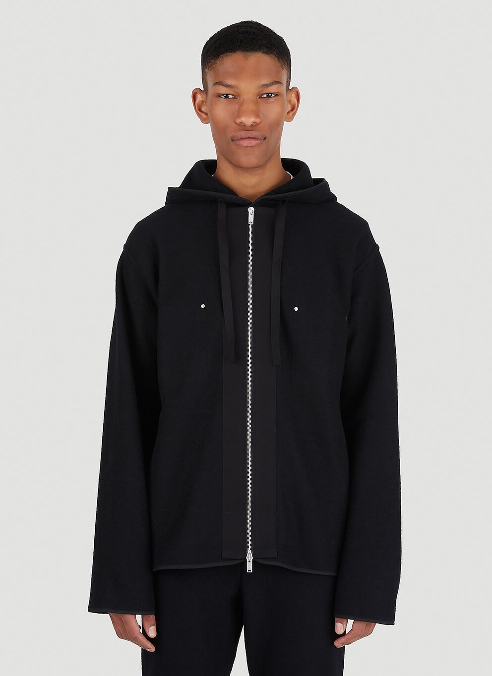 Jil Sander minimal hooded sweatshirt zip hoodie XL | Grailed Jil Sander minimal hooded sweatshirt zip hoodie XL | Grailed