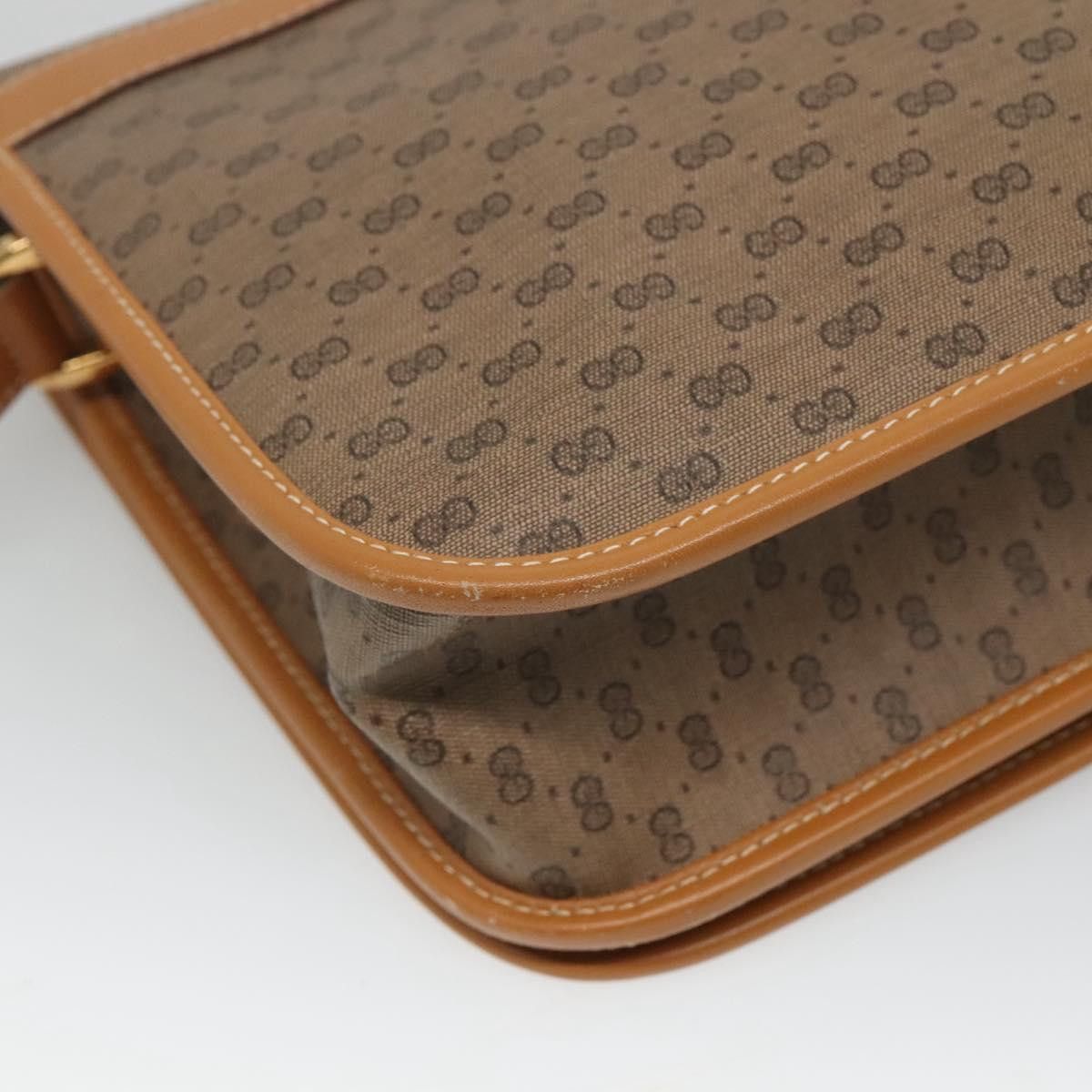Gucci GUCCI Micro GG Supreme Shoulder Bag Pvc Brown Gold 001 116 Size ONE SIZE - 13 Thumbnail