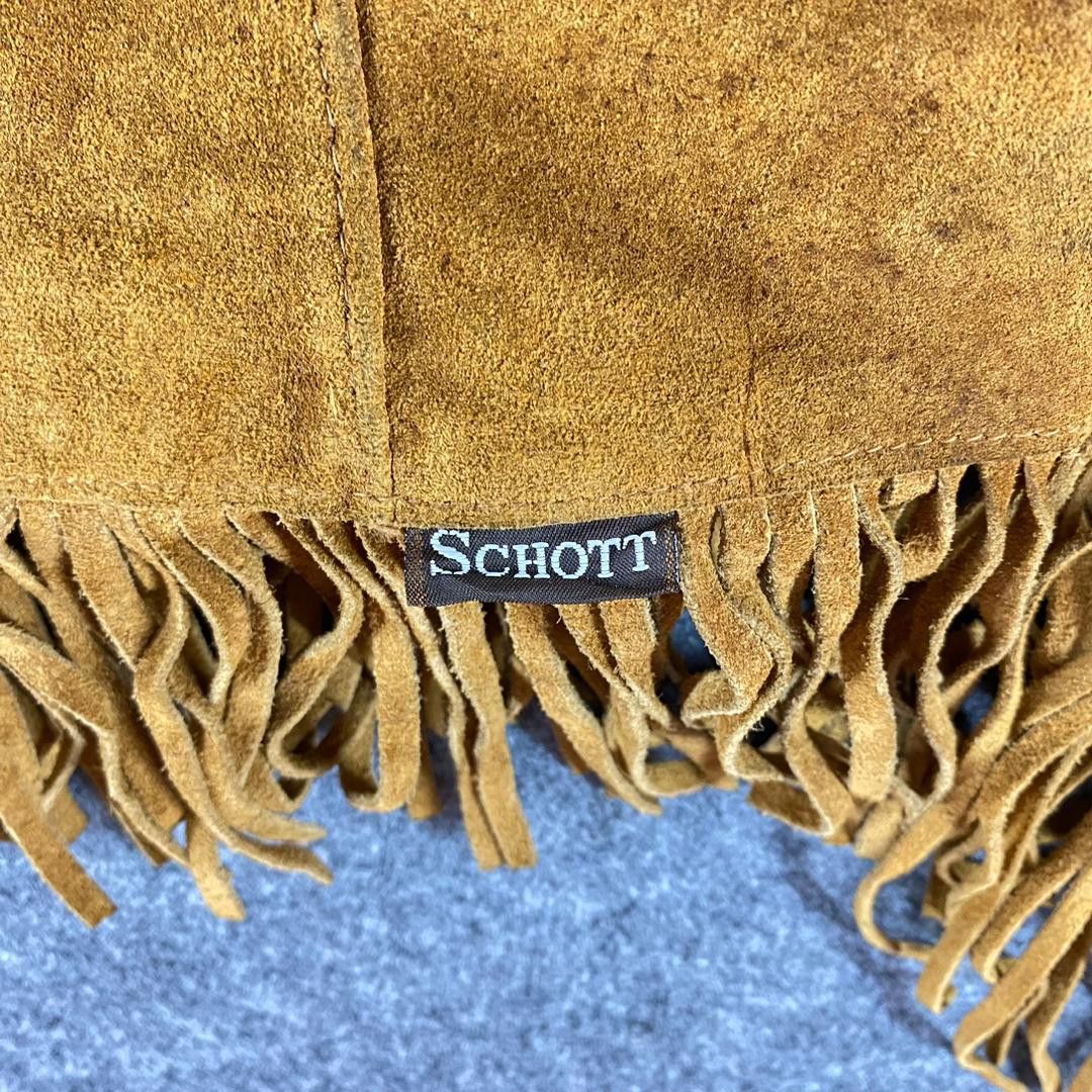 Schott Vintage 80s Schott Western Leather Motorcycles Jacket Size US M / EU 48-50 / 2 - 19 Thumbnail