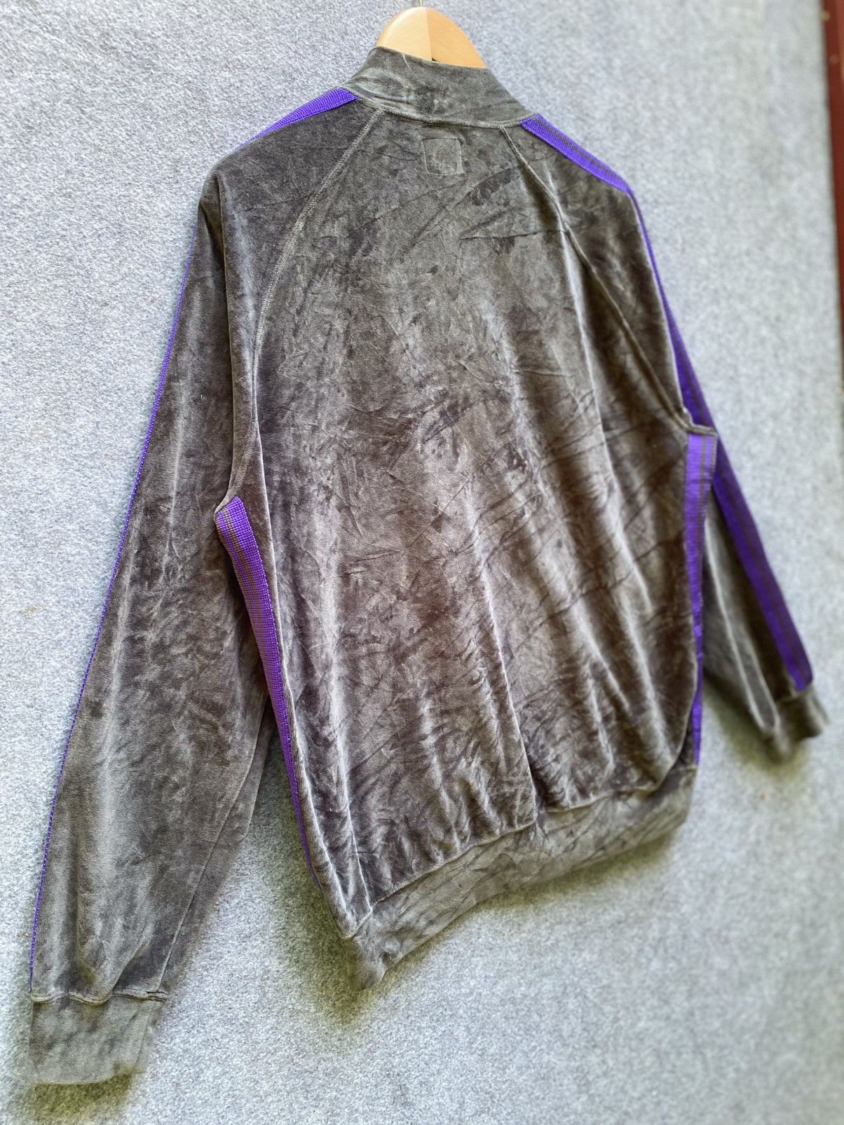 Needles Needles Velour Rib Collar Track Jacket Size US L / EU 52-54 / 3 - 10 Thumbnail