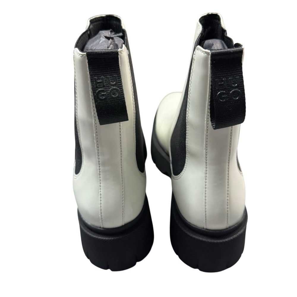 Hugo Boss New HUGO BOSS Kris Chunky Slip On Chelsea Portugal Boots In Size US 8 / IT 38 - 7 Thumbnail