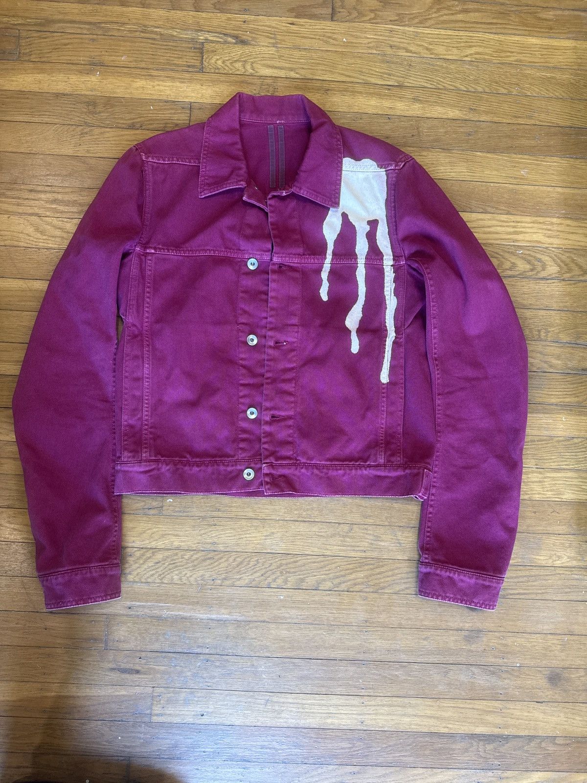 Rick Owens Drkshdw Rick Owens DRKSHDW FW19 Vomit Worker Jacket Size US L / EU 52-54 / 3 - 1 Thumbnail