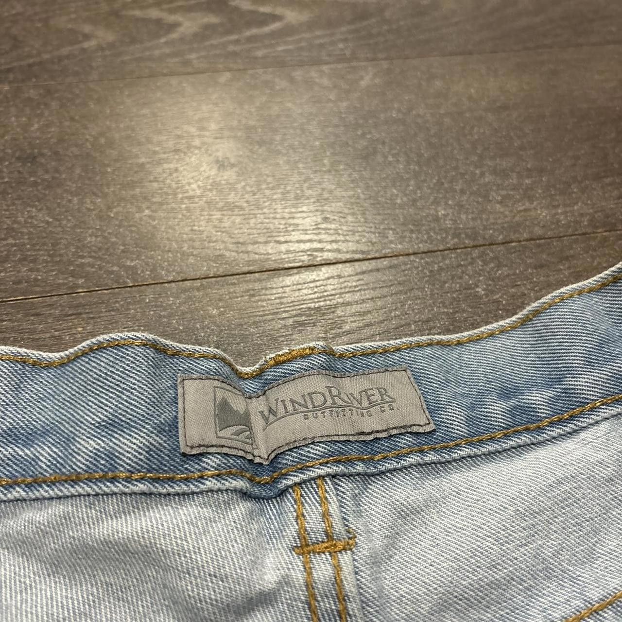 Designer vintage wind river cut off Jean shorts 00s 32 Size US 32 / EU 48 - 4 Thumbnail