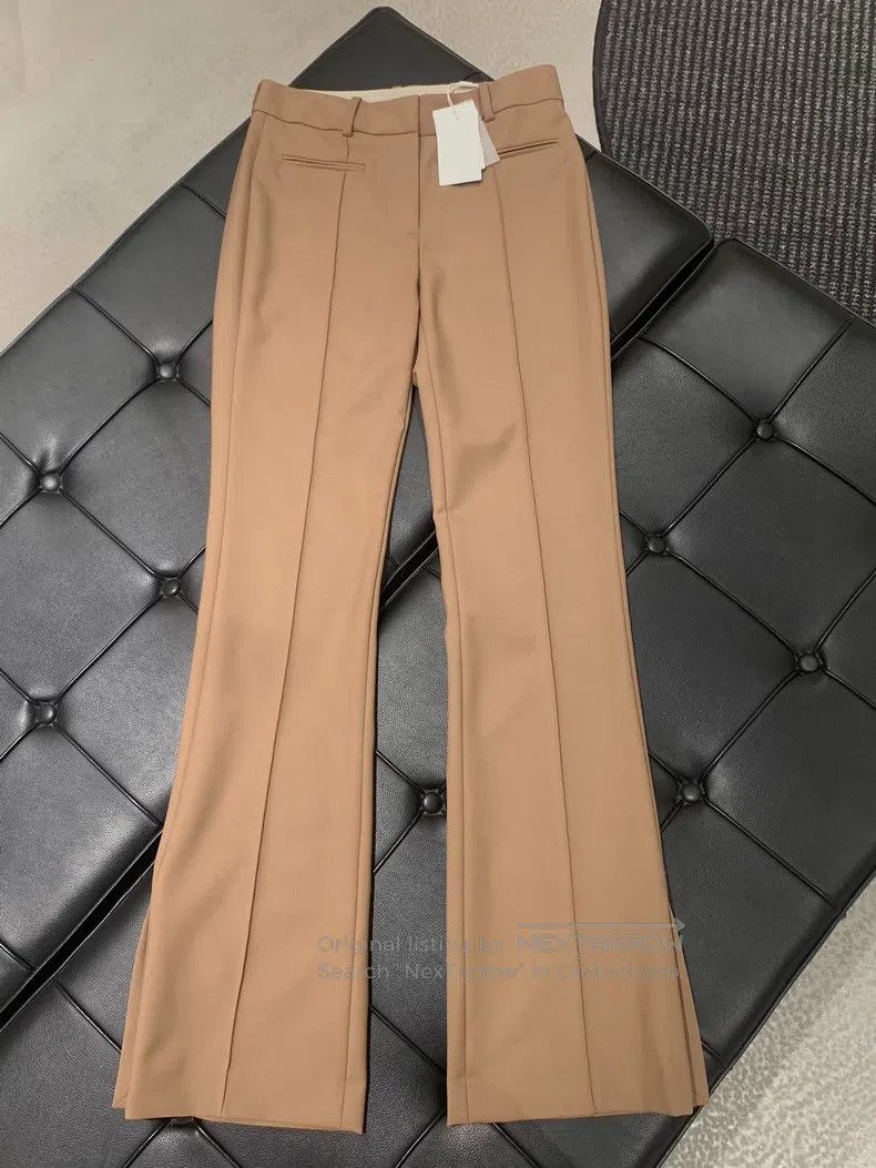Helmut Lang Helmut Lang size 0 Solid High Waist Zipper Flare Leisure Pa Size 25" / US 0 / IT 36 - 1 Thumbnail