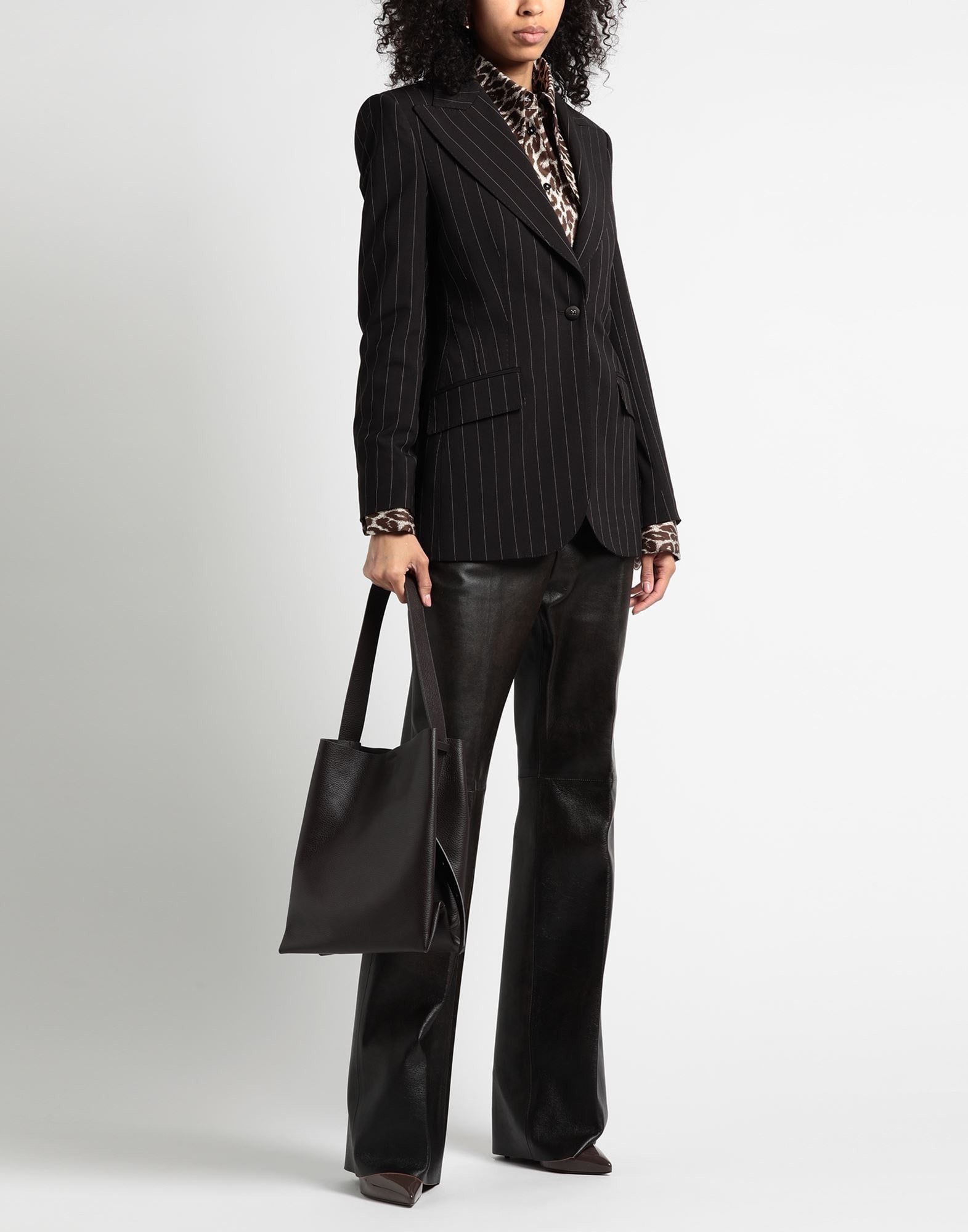 Dolce & Gabbana o1y0825 Pinstriped Blazer in Black Size XS / US 0-2 / IT 36-38 - 3 Thumbnail