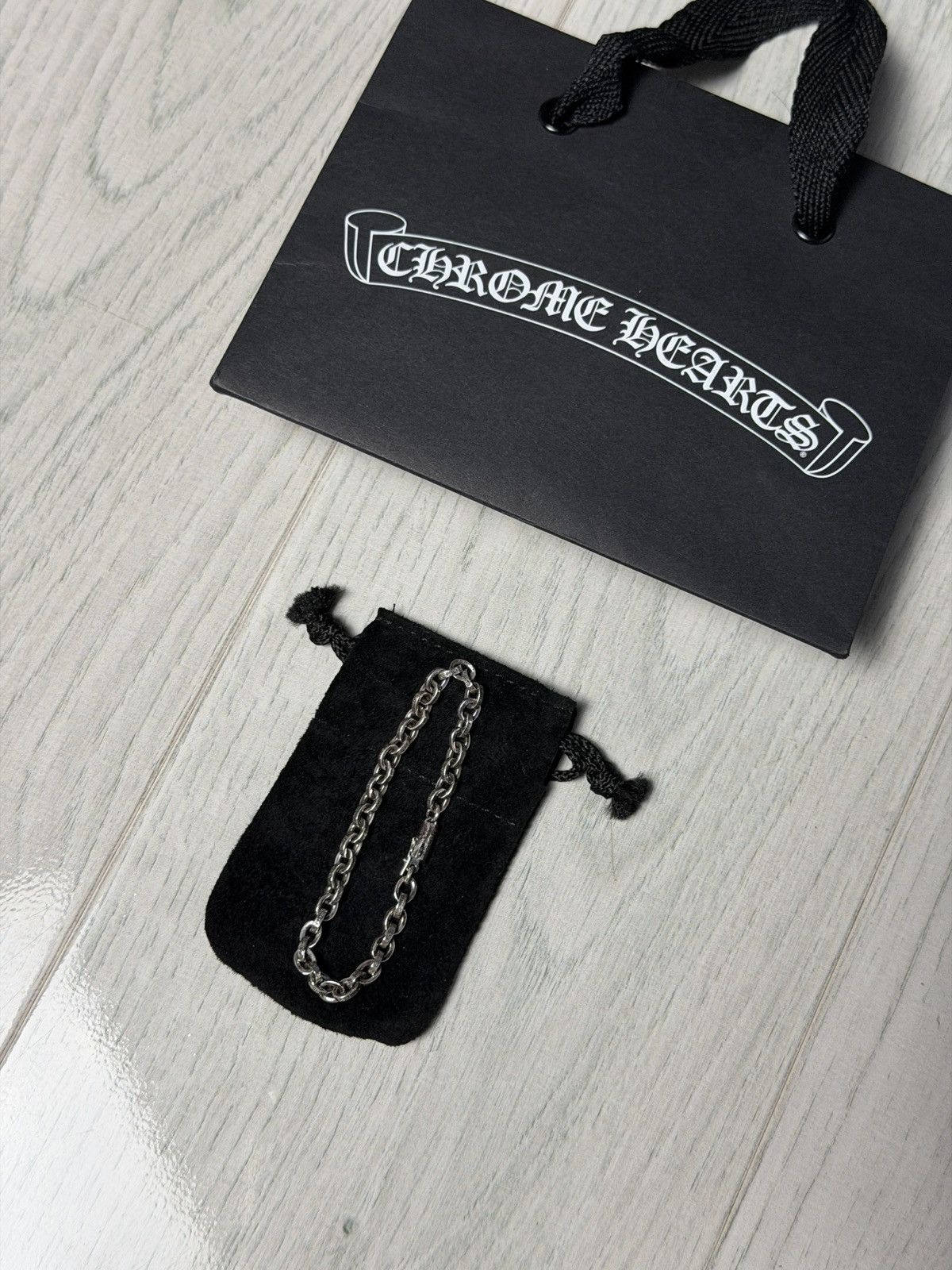 Chrome Hearts Chrome Hearts Paper Chain Bracelet 7in Size ONE SIZE - 2 Thumbnail