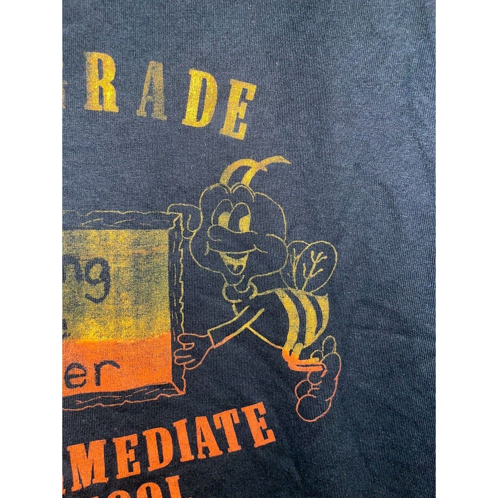 Jerzees Vintage Belgrade Shirt School Spelling Bee Tee 90s Medium Size US M / EU 48-50 / 2 - 4 Thumbnail