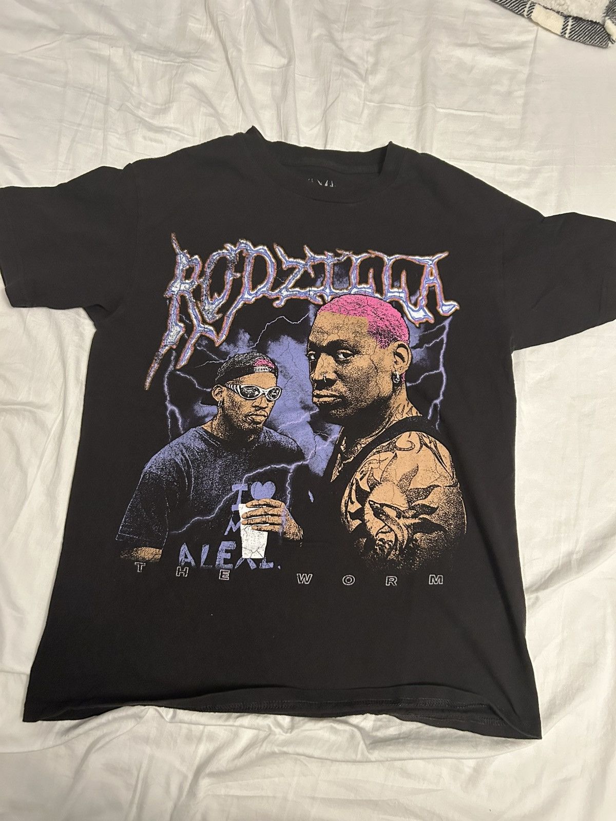 Vintage × Zumiez Dennis Rodman graphic tee Size US M / EU 48-50 / 2 - 1 Thumbnail
