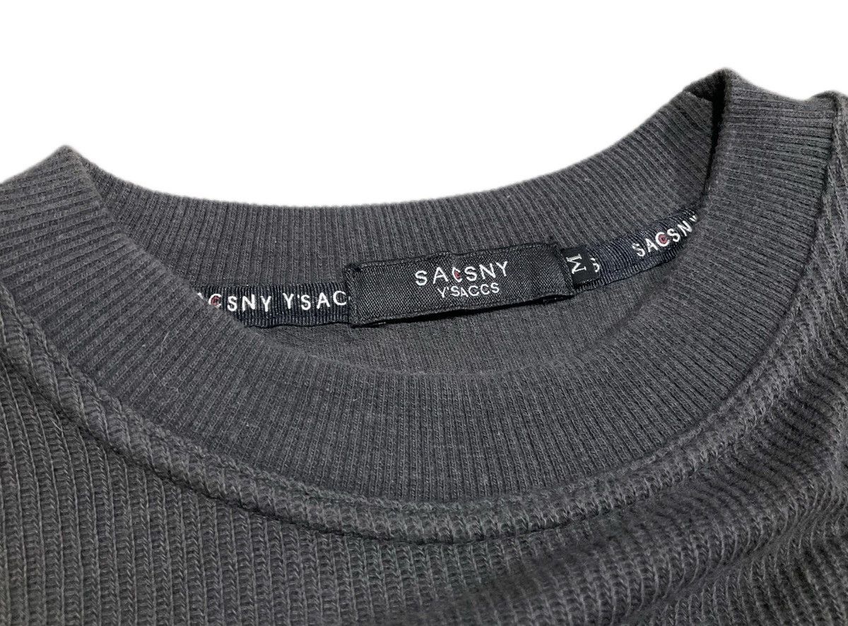 Y's × Yohji Yamamoto 🔥Vintage Sacsny Y’saccs Yohji Yamamoto Thermal Sweater Size US M / EU 48-50 / 2 - 5 Thumbnail