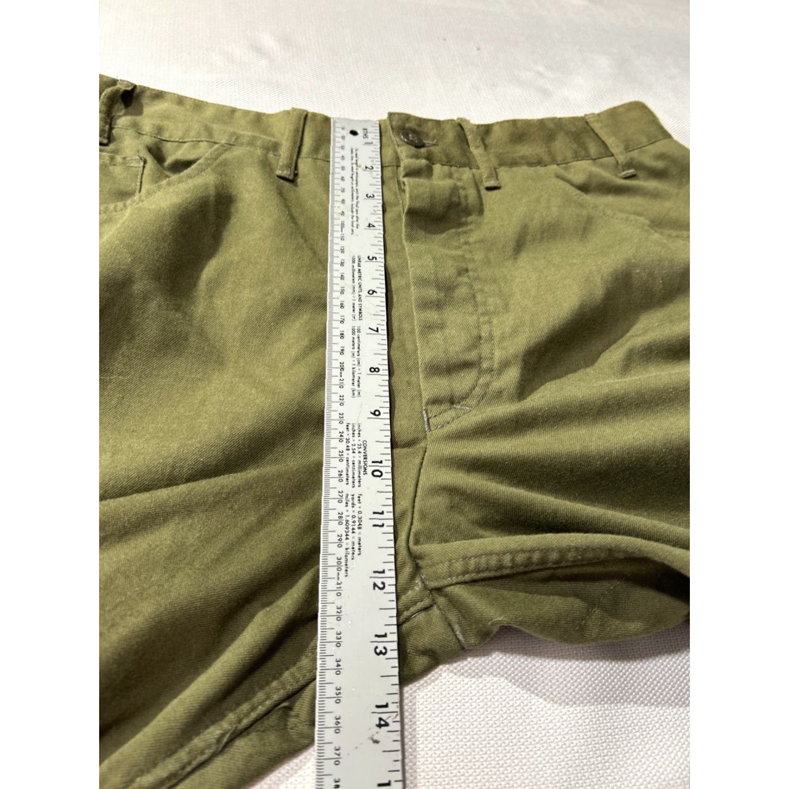 Vintage VINTAGE Otavan Trebon Czech Military Field Army Trousers Green 34x31 Mens Cargo Military Pants Size US 34 / EU 50 - 5 Thumbnail