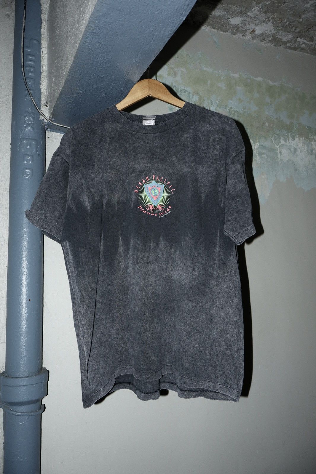 Ocean Pacific Vintage 1992 Ocean Pacific Tie Dye T-Shirt Size US XL / EU 56 / 4 - 1 Thumbnail