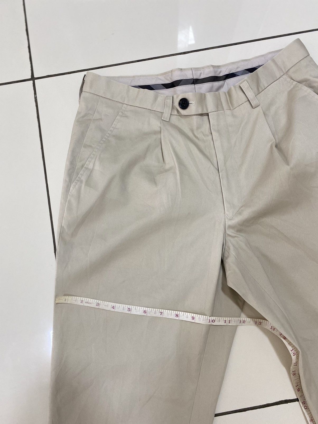 Burberry × Edition Japan Burberry Japan Beige Trouser Size US 32 / EU 48 - 10 Thumbnail