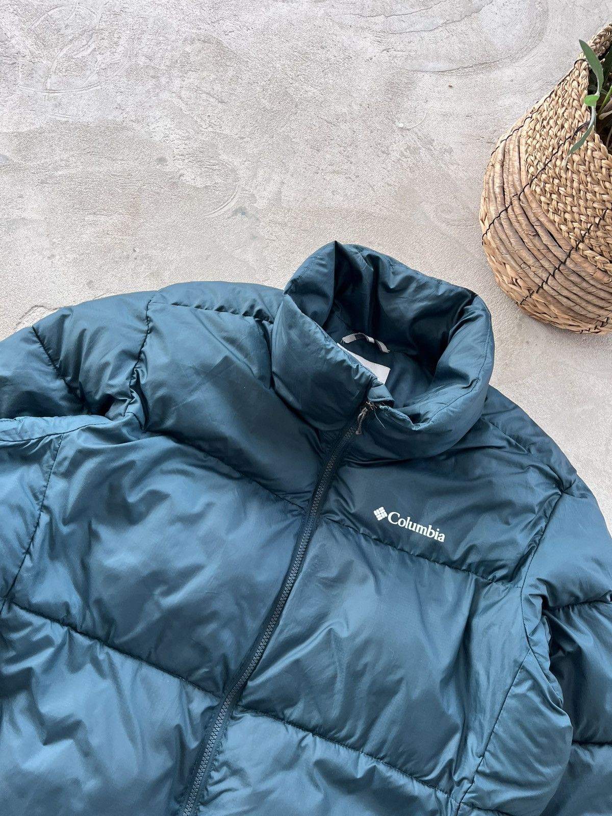 Columbia Vintage Columbia Long Puffer Jacket Blue Small Logo Outdoor Size US L / EU 52-54 / 3 - 4 Thumbnail