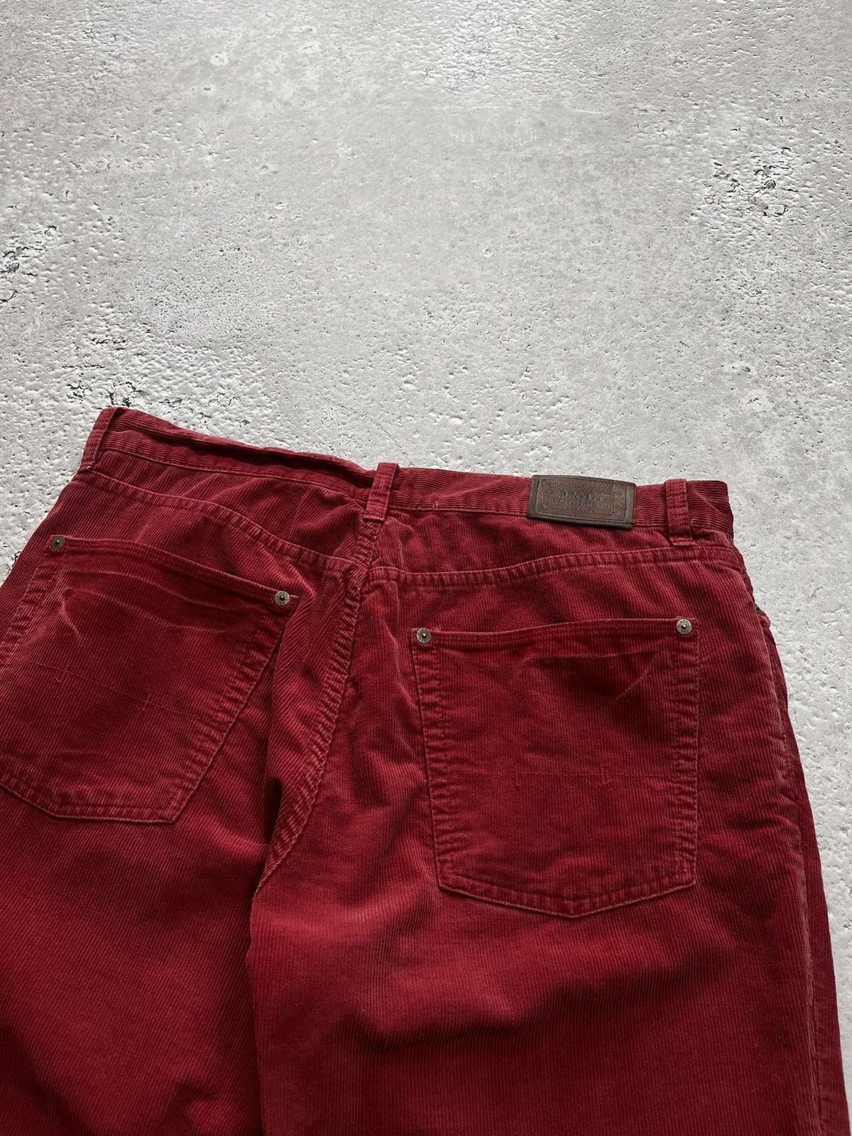 Polo Ralph Lauren Vintage Polo Ralph Lauren Red Corduroy Pants 34x34 Size US 34 / EU 50 - 6 Thumbnail