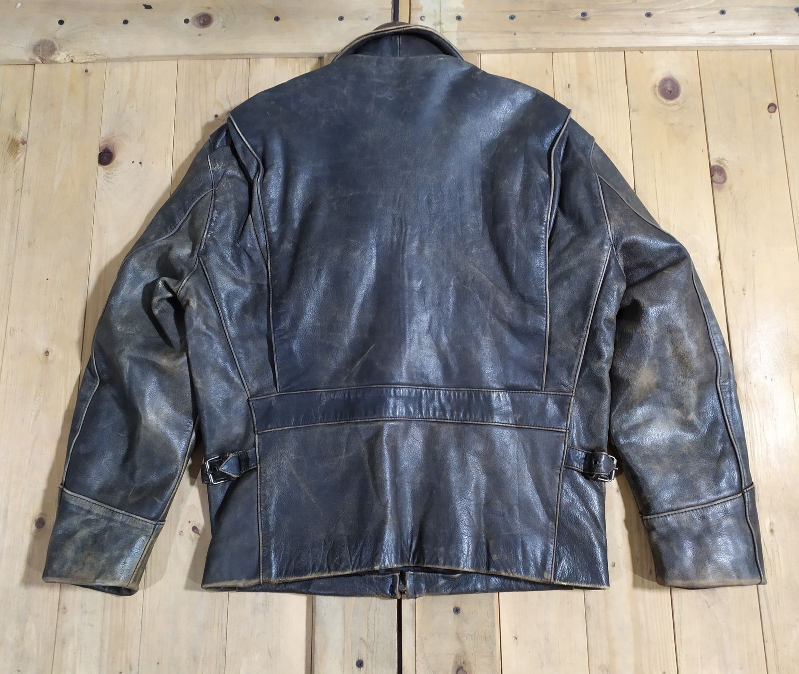 Harley Davidson HARLEY DAVIDSON LEATHER BROWN PATINA SINGLE RIDER JACKET Size US S / EU 44-46 / 1 - 5 Thumbnail