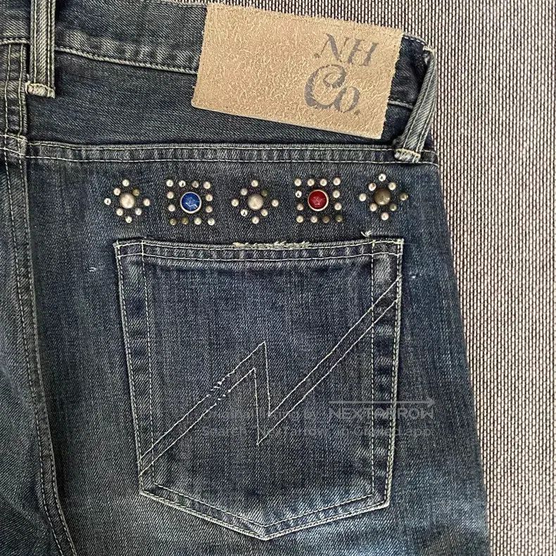 Neighborhood Neighborhood size L Studded King Denim Pants Size US 27 - 4 Thumbnail