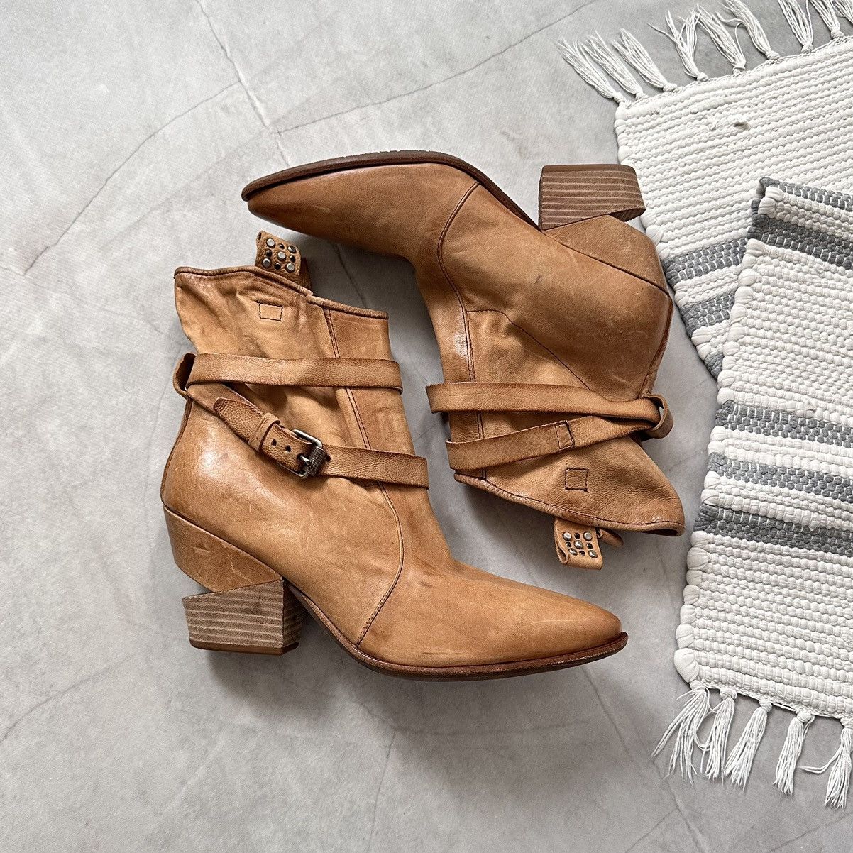 Dirk Bikkembergs AS 98 Airstep Vintage Ankle Straps Boots Rick Owens Vibe Size US 10 / IT 40 - 1 Thumbnail
