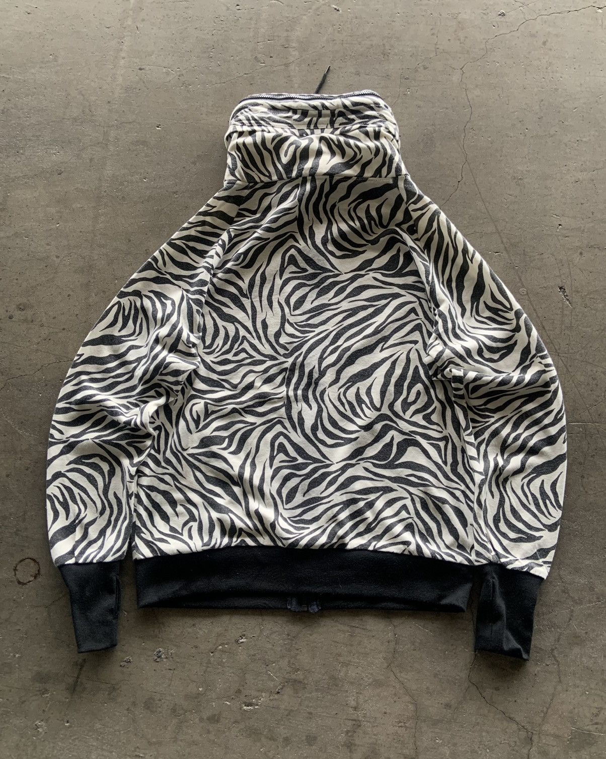 If Six Was Nine 2000s Ghetta ifsixwasnine lgb style Zebra Bono Jacket Size US L / EU 52-54 / 3 - 8 Thumbnail