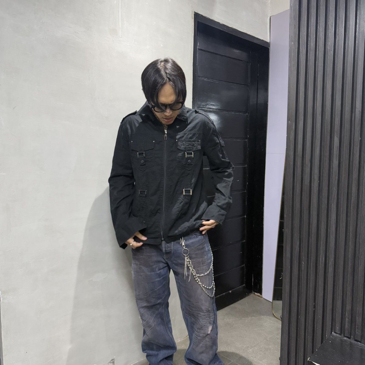 Japanese Brand Japanese Brand Signal Point Japan Bondage Long Sleeve Shirt Size US L / EU 52-54 / 3 - 14 Thumbnail