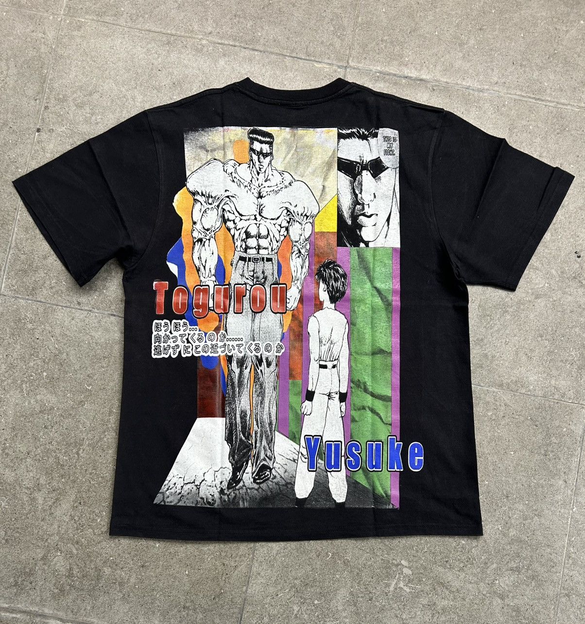 Anime Fanmade Yu Yu Hakusho AOP T-shirt Size US XL / EU 56 / 4 - 6 Thumbnail